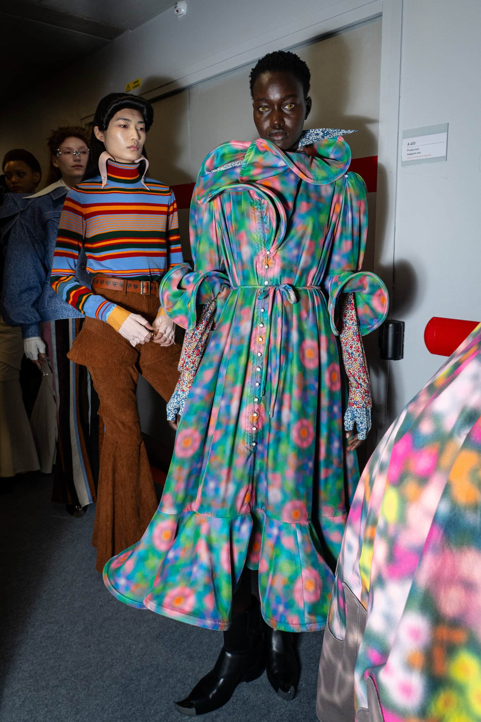 Anrealage Fall 2026 Fashion Show Backstage