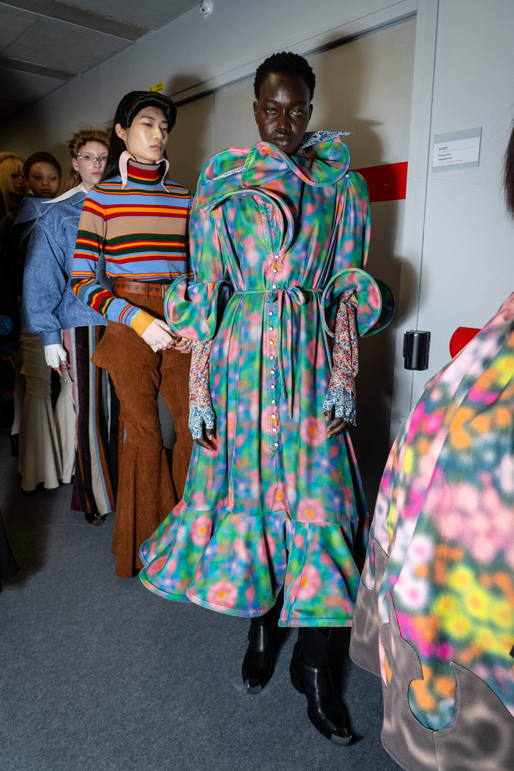 Anrealage Fall 2026 Fashion Show Backstage