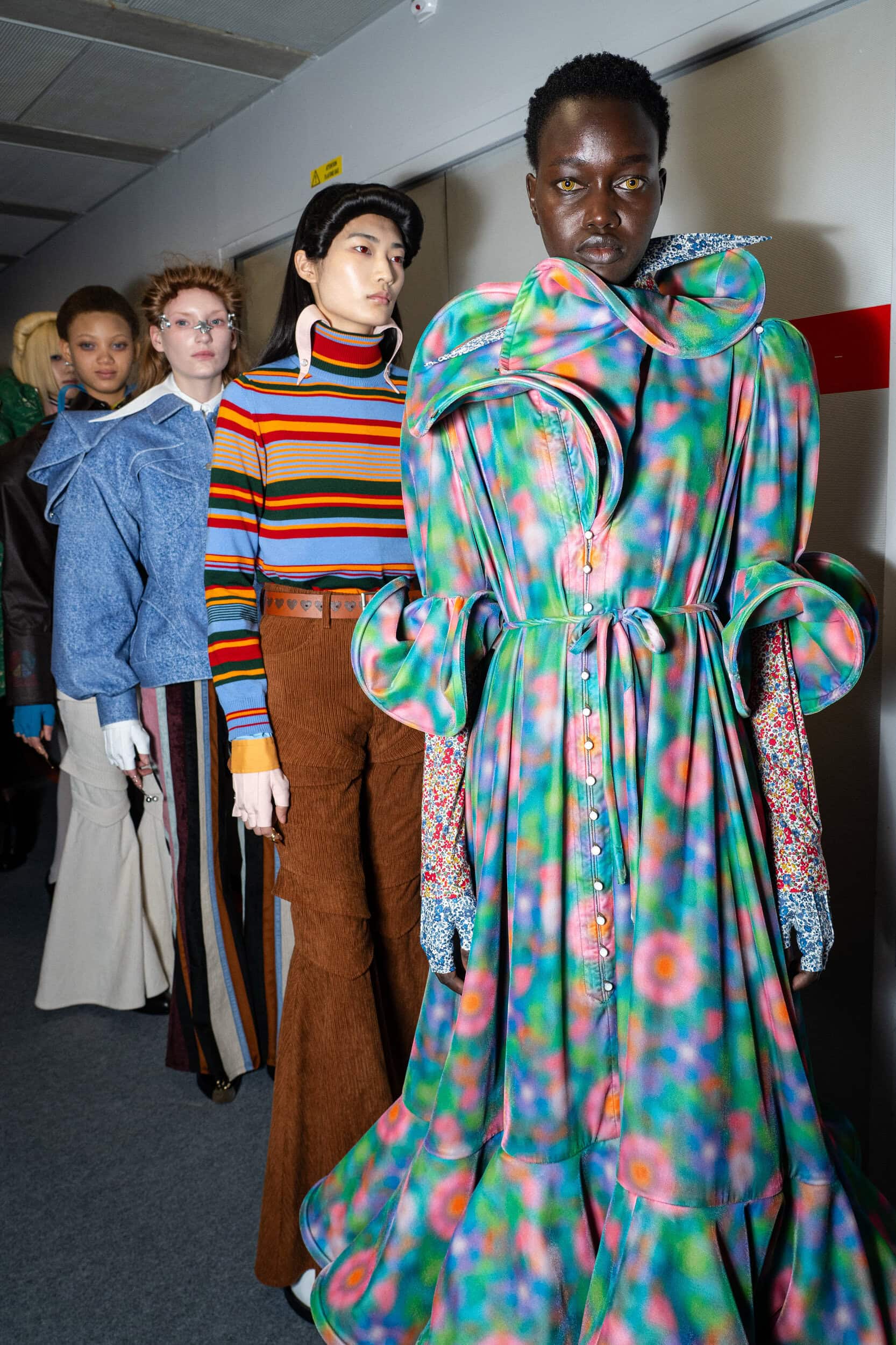 Anrealage Fall 2026 Fashion Show Backstage