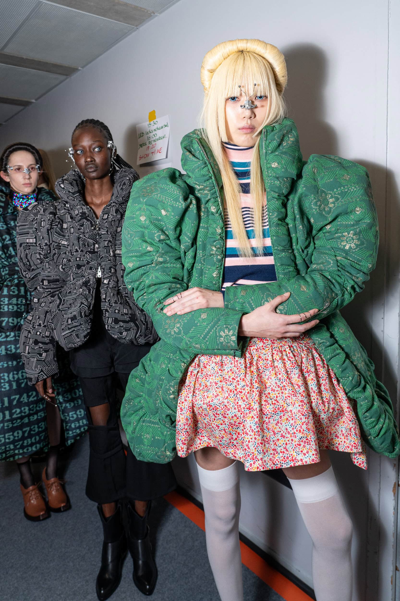 Anrealage Fall 2026 Fashion Show Backstage