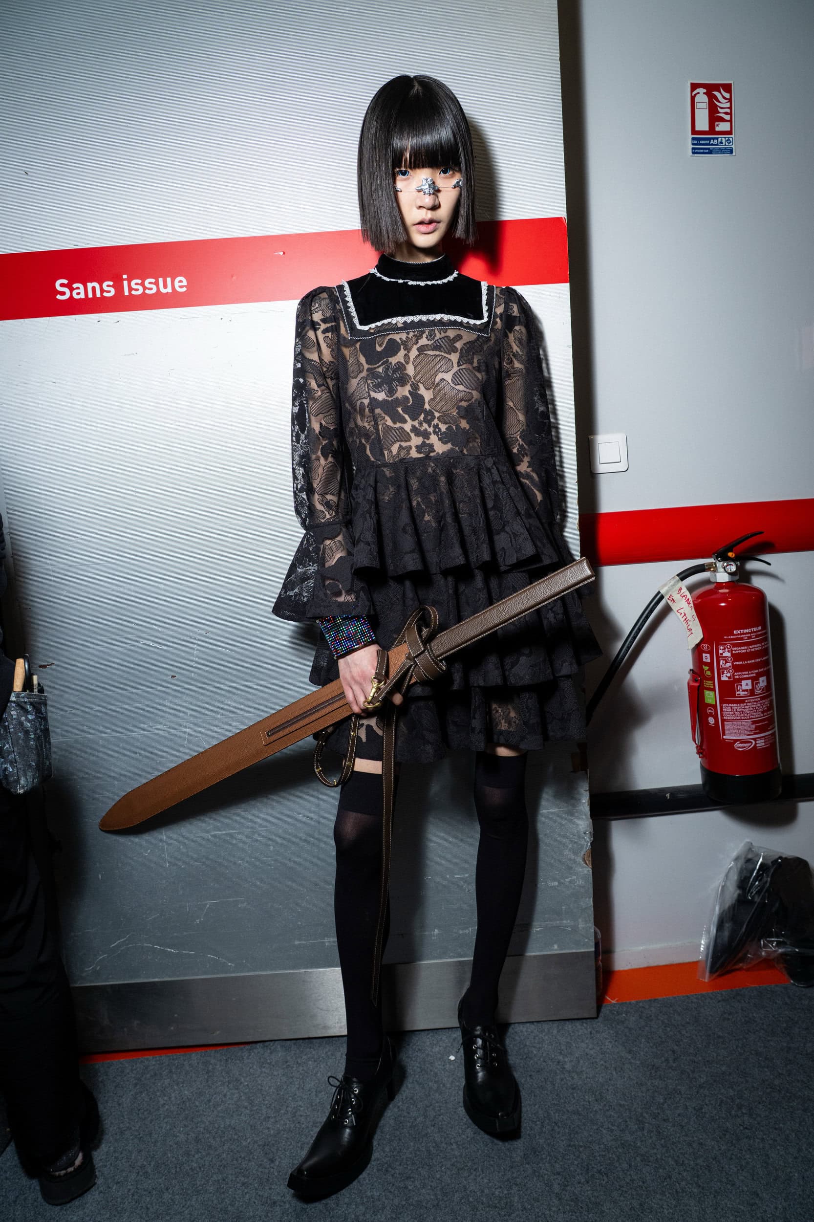 Anrealage Fall 2026 Fashion Show Backstage