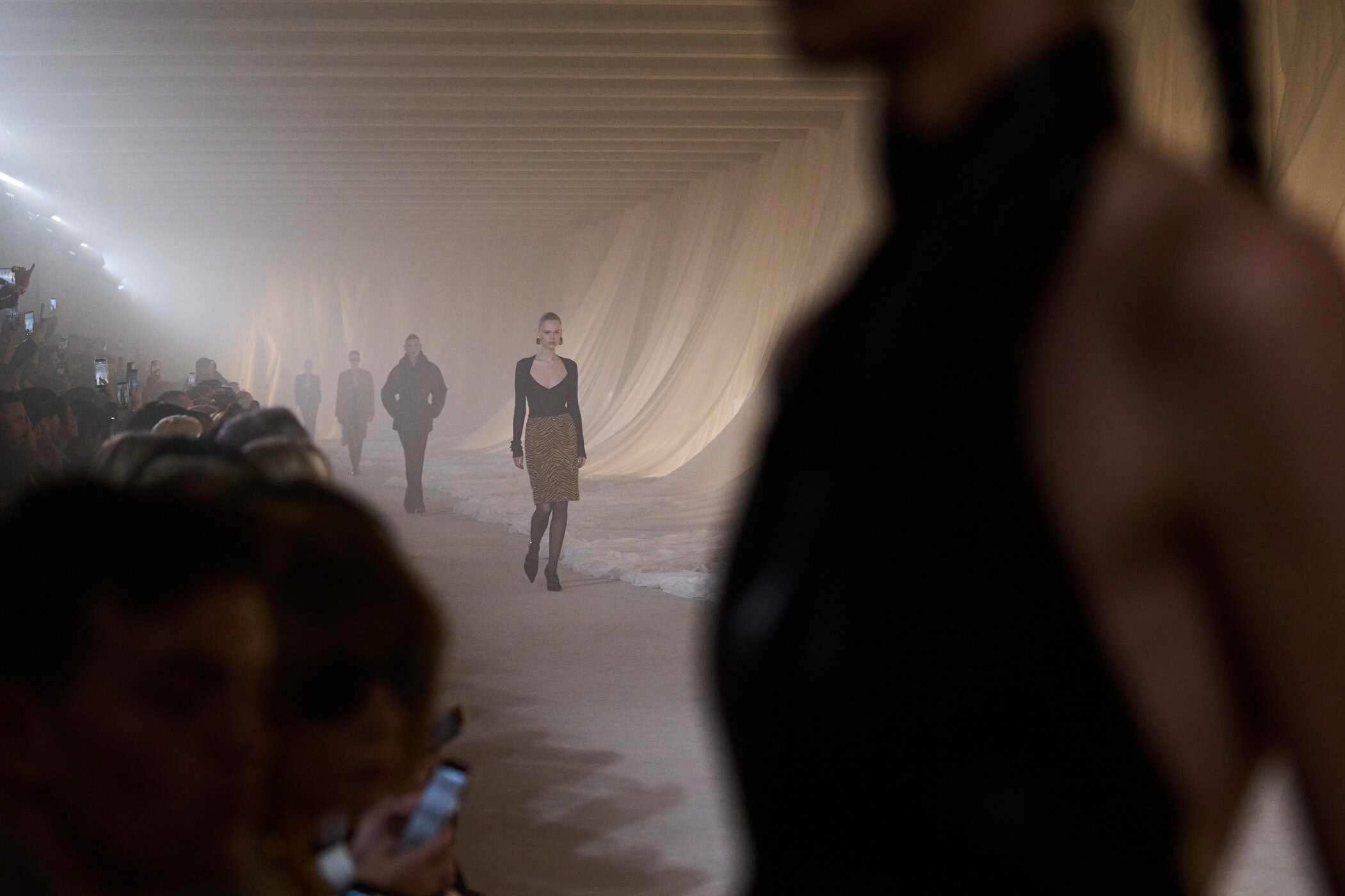 Balmain Fall 2026 Fashion Show Atmosphere