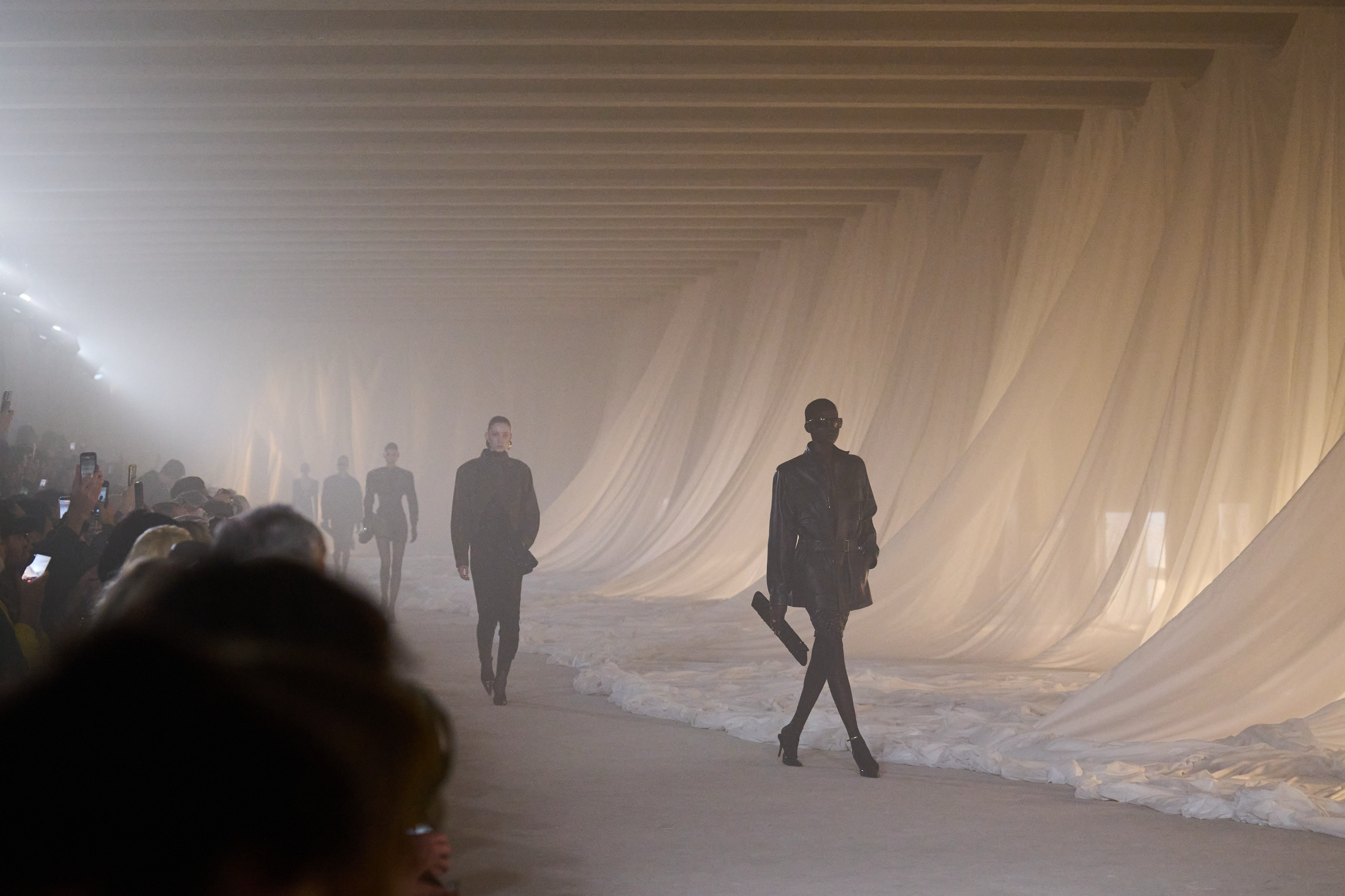 Balmain Fall 2026 Fashion Show Atmosphere