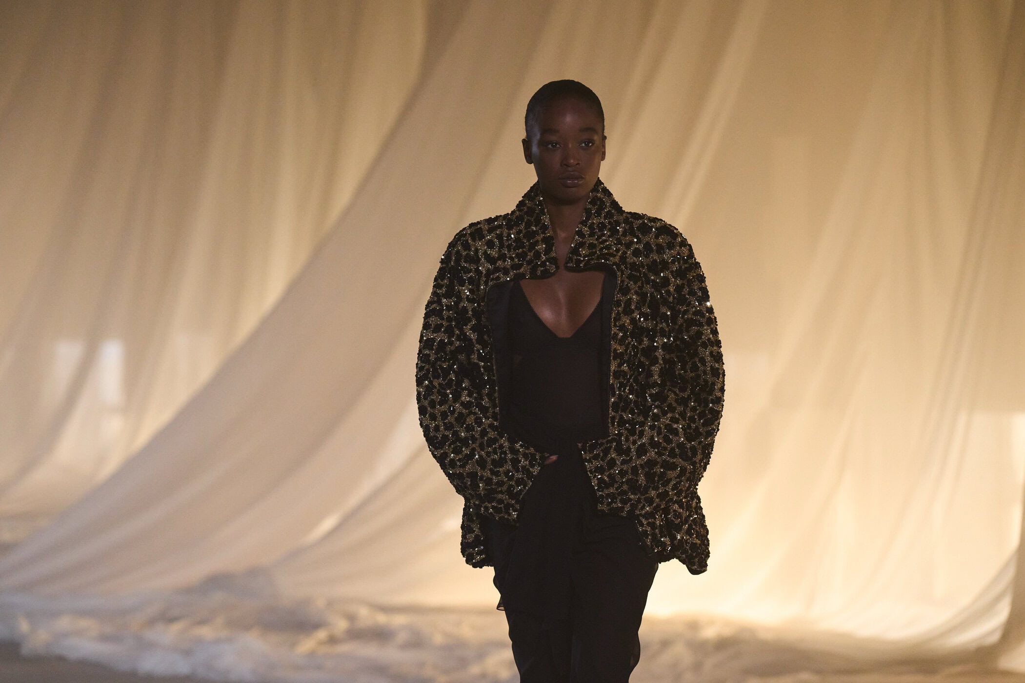 Balmain Fall 2026 Fashion Show Atmosphere