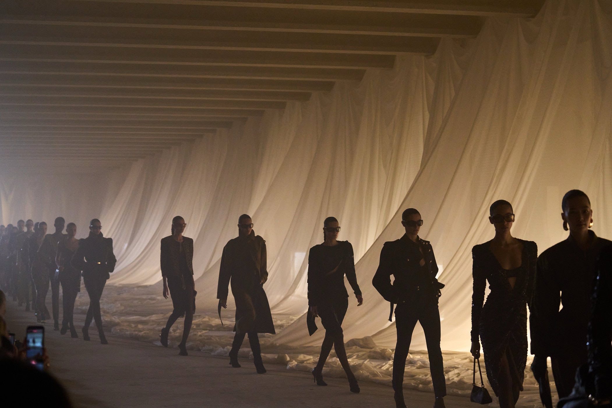 Balmain Fall 2026 Fashion Show Atmosphere