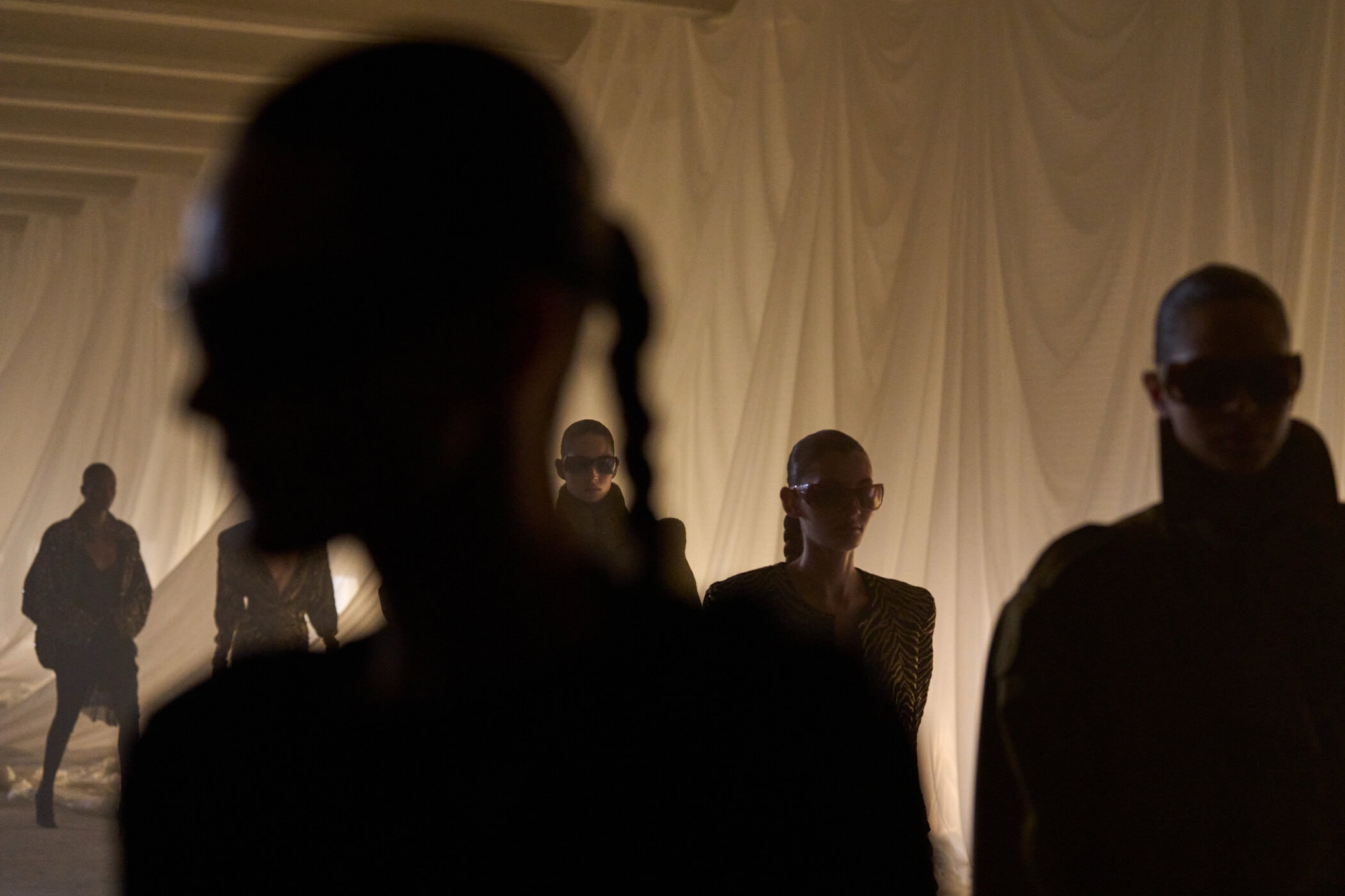 Balmain Fall 2026 Fashion Show Atmosphere