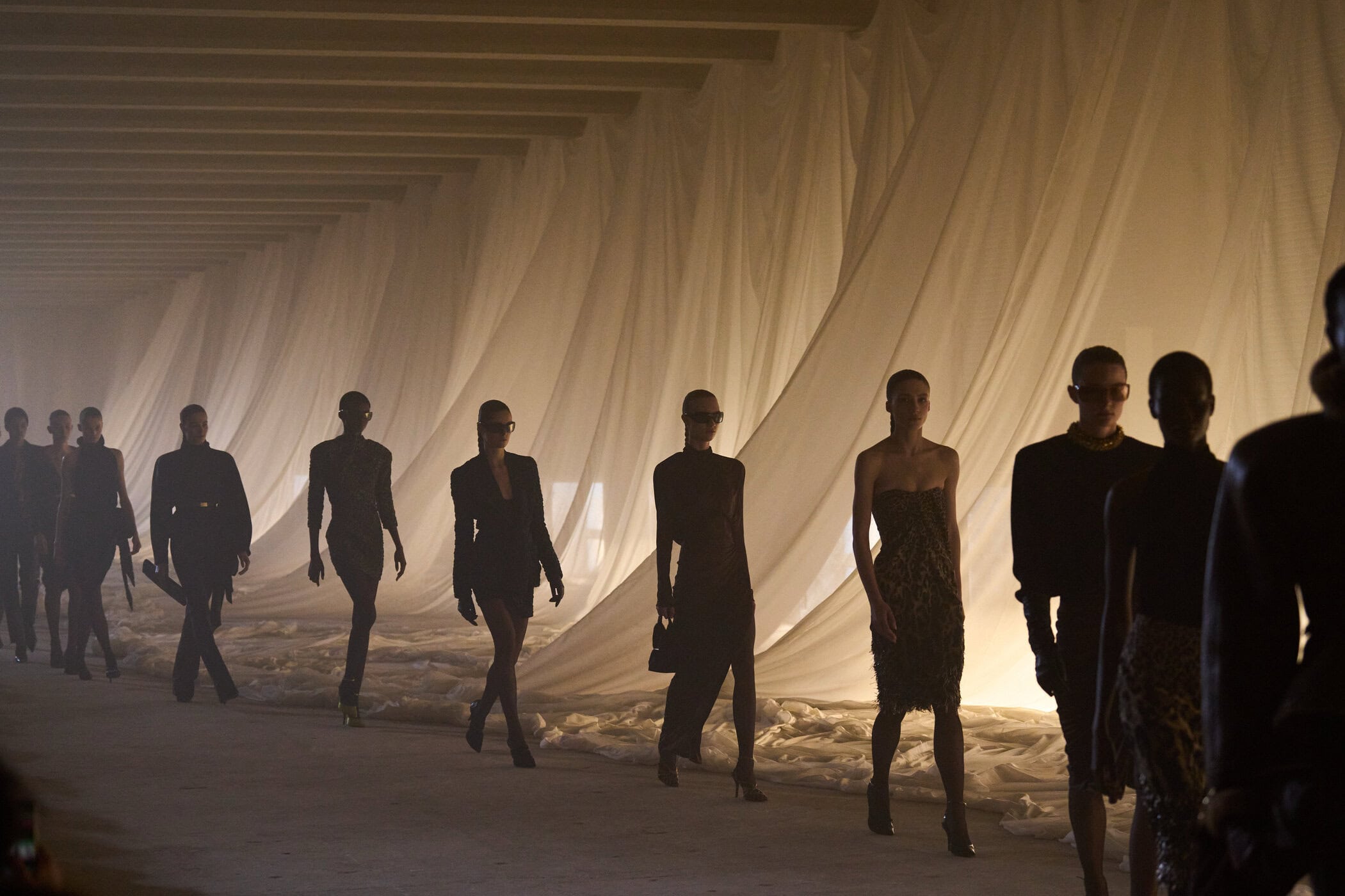 Balmain Fall 2026 Fashion Show Atmosphere