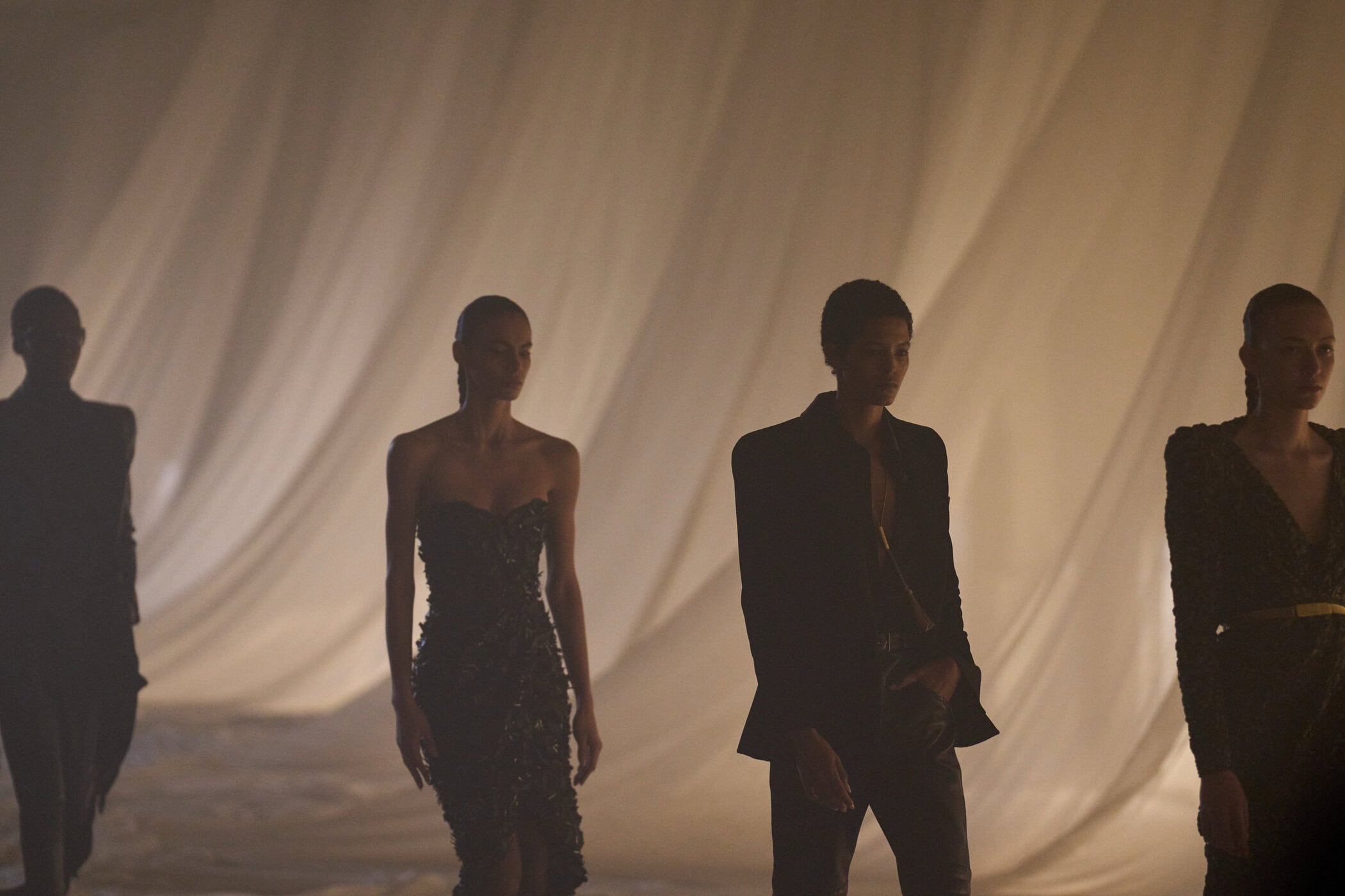 Balmain Fall 2026 Fashion Show Atmosphere