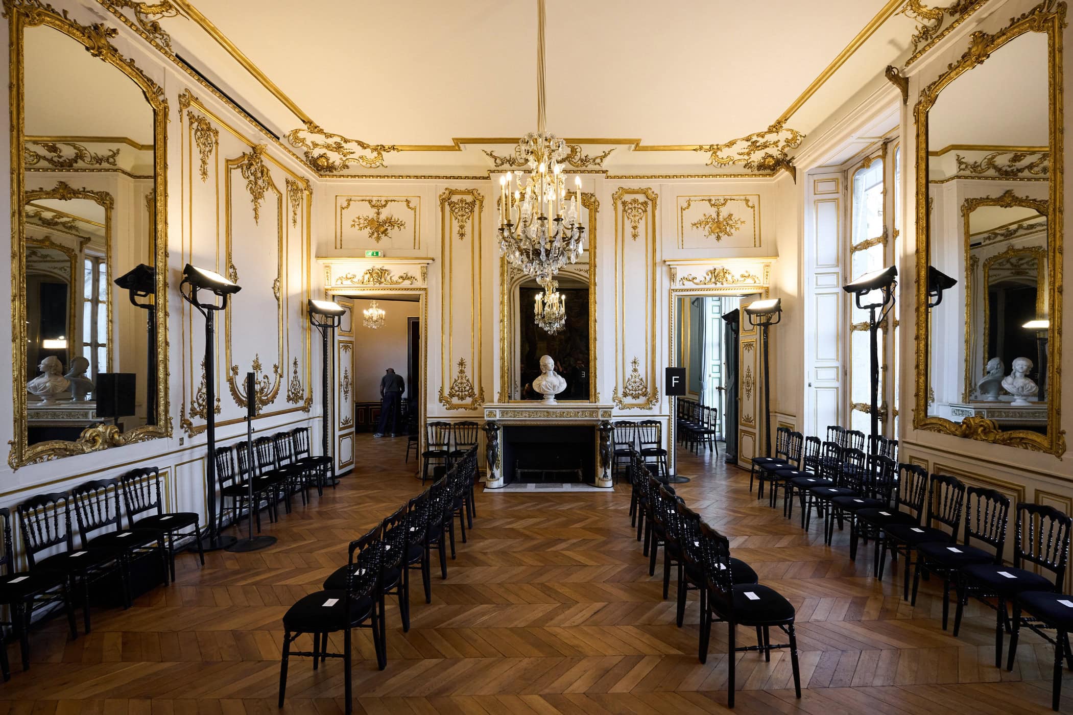 Magda Butrym Fall 2026 Fashion Show Atmosphere