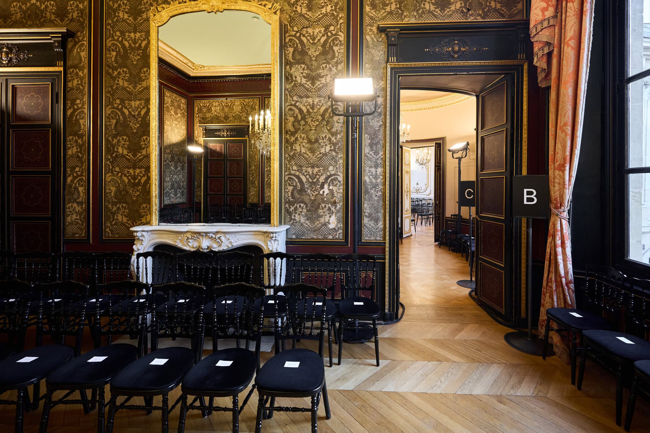 Magda Butrym Fall 2026 Fashion Show Atmosphere