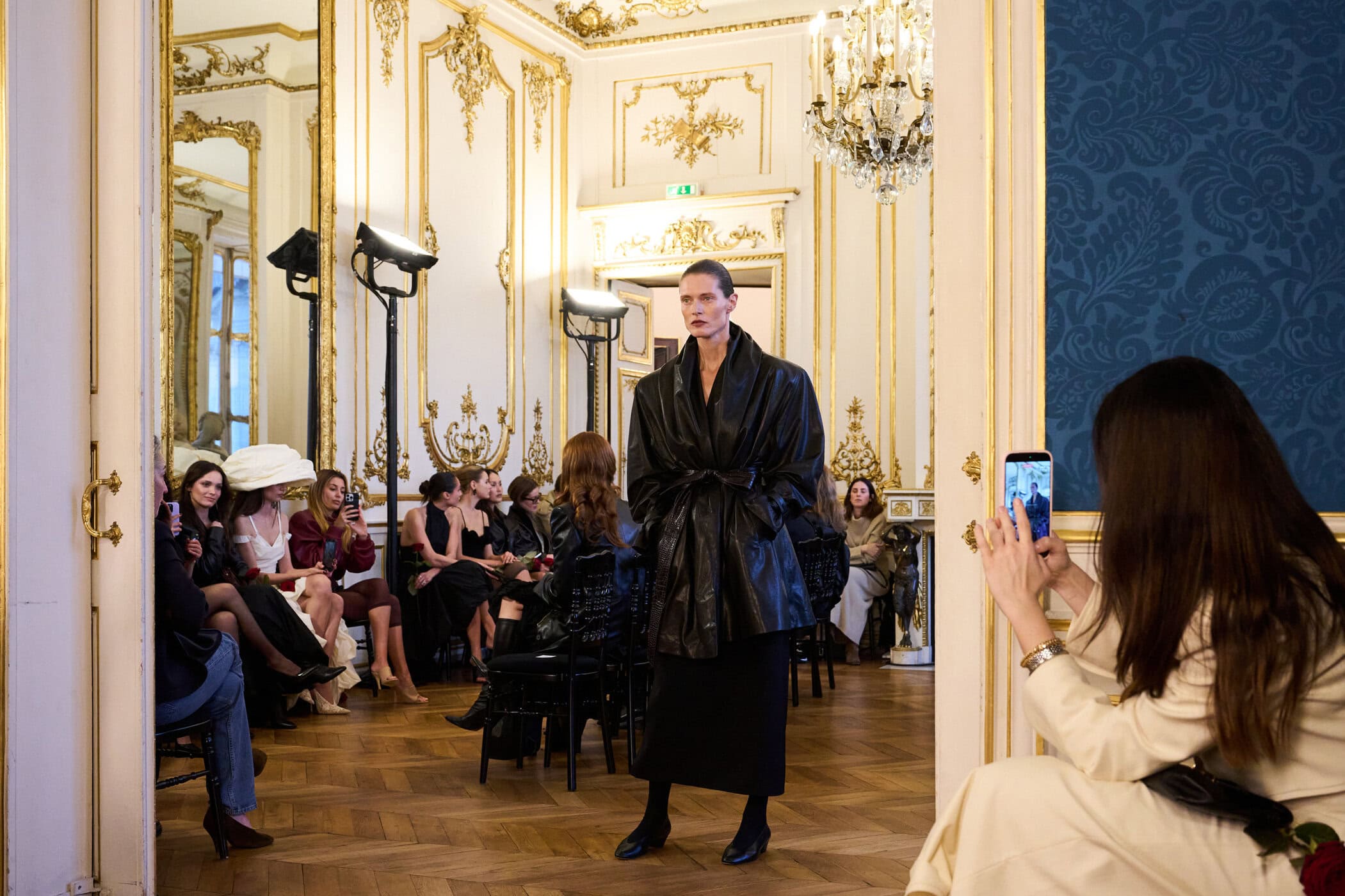 Magda Butrym Fall 2026 Fashion Show Atmosphere