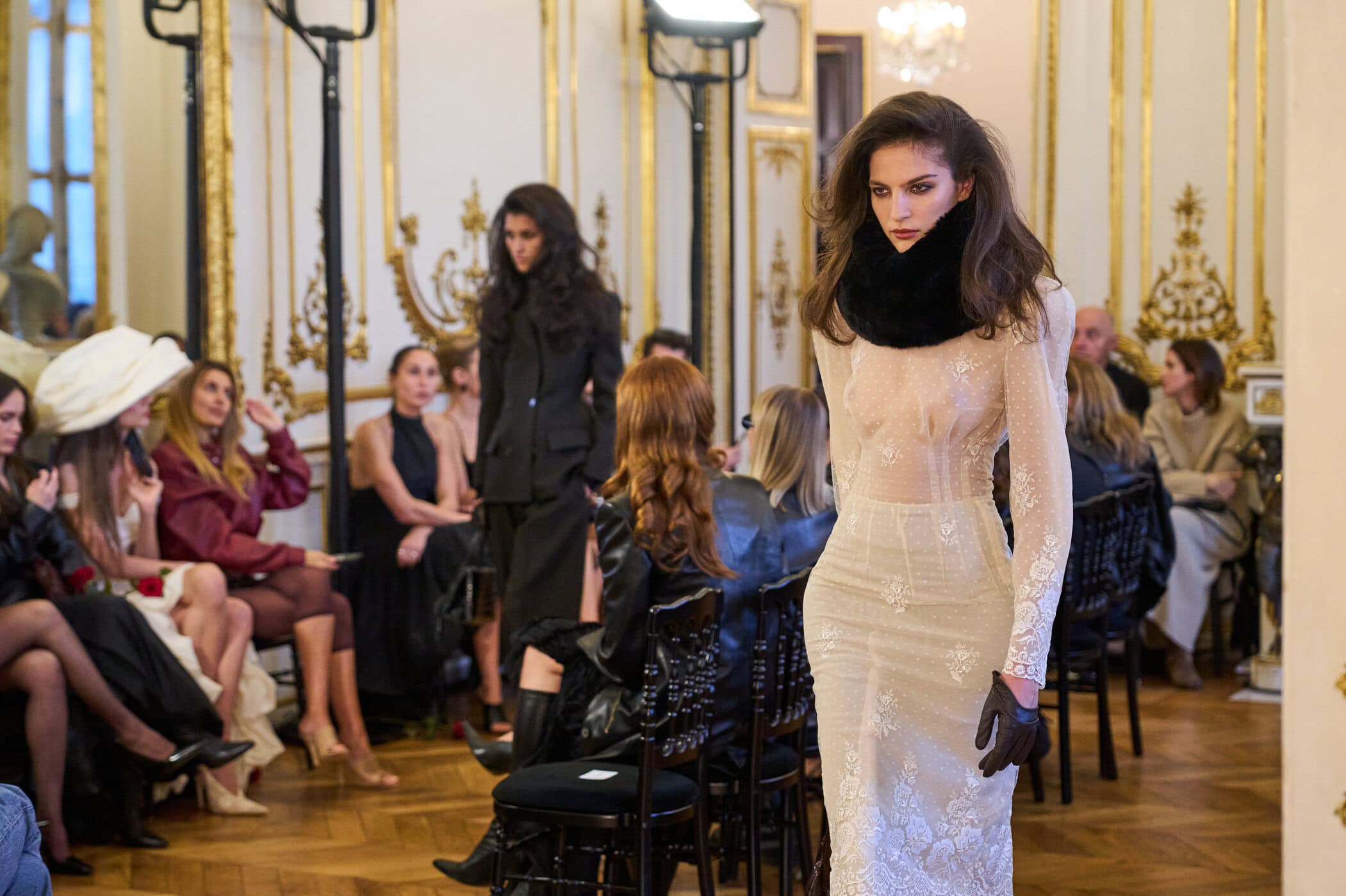 Magda Butrym Fall 2026 Fashion Show Atmosphere