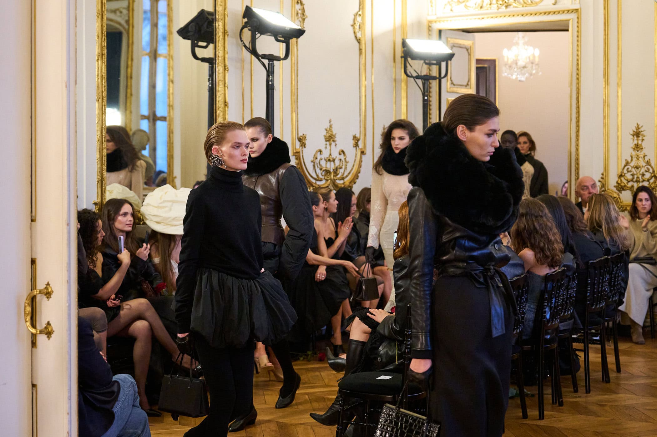 Magda Butrym Fall 2026 Fashion Show Atmosphere