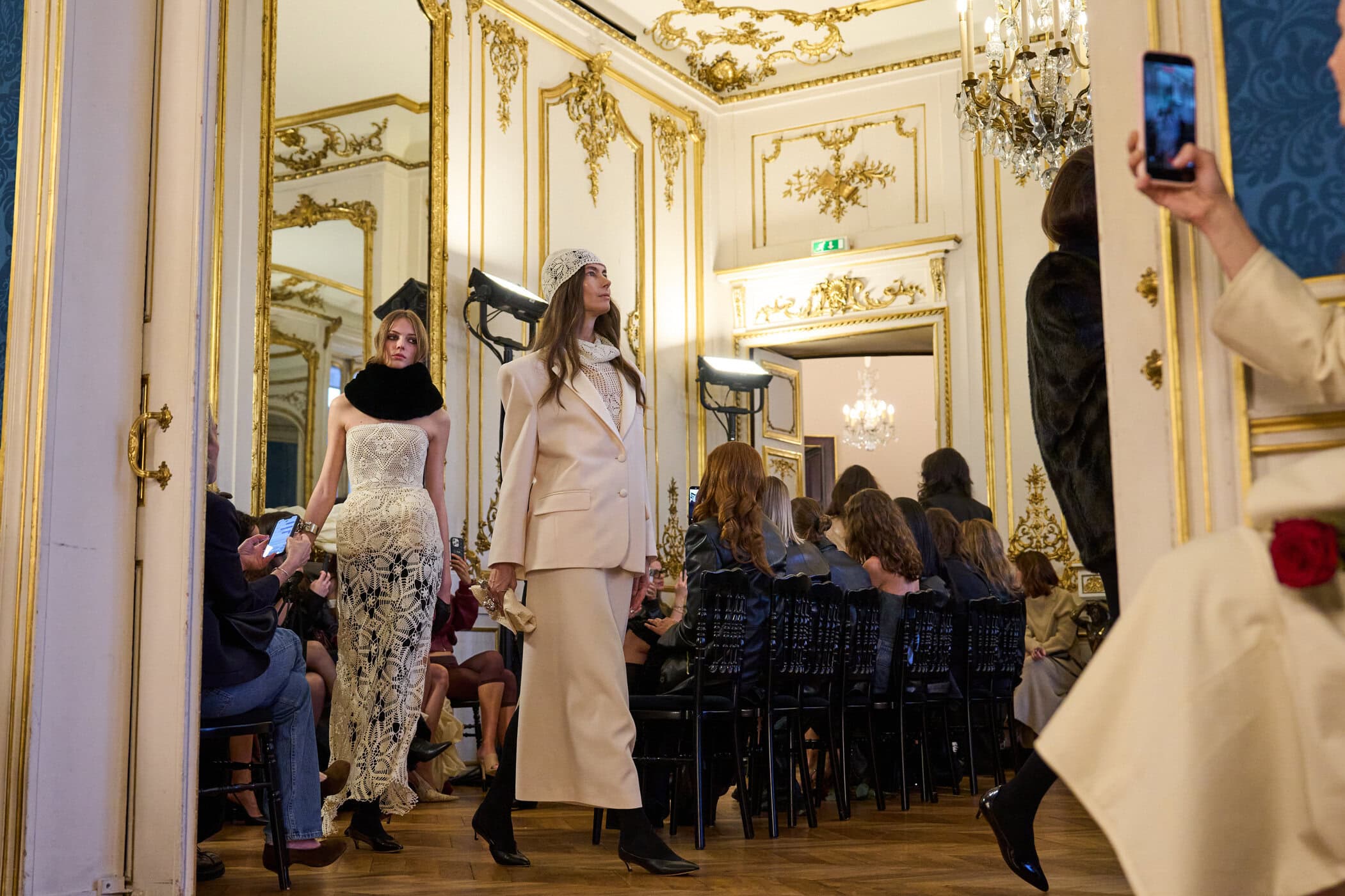 Magda Butrym Fall 2026 Fashion Show Atmosphere