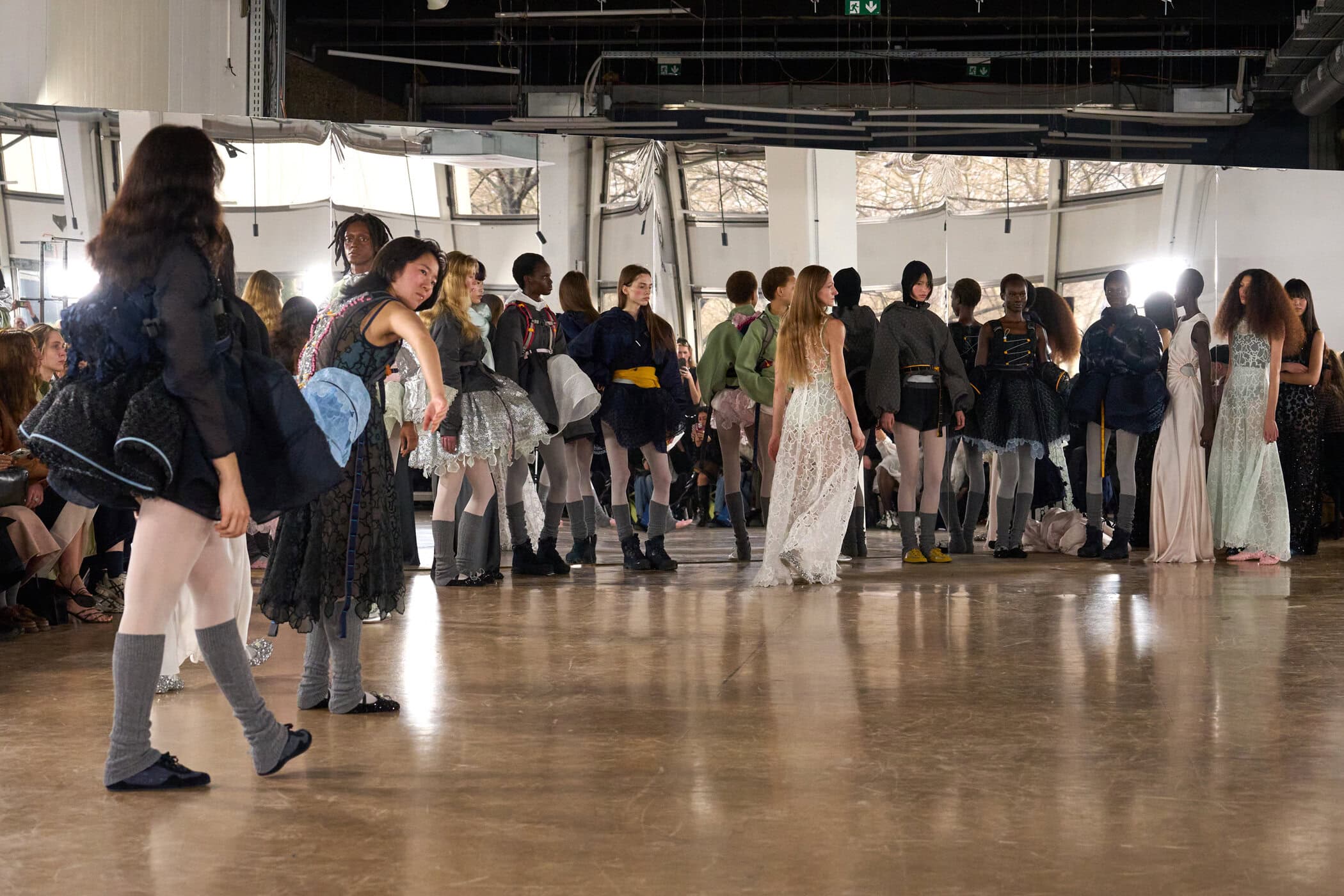 Cecilie Bahnsen Fall 2026 Fashion Show Atmosphere