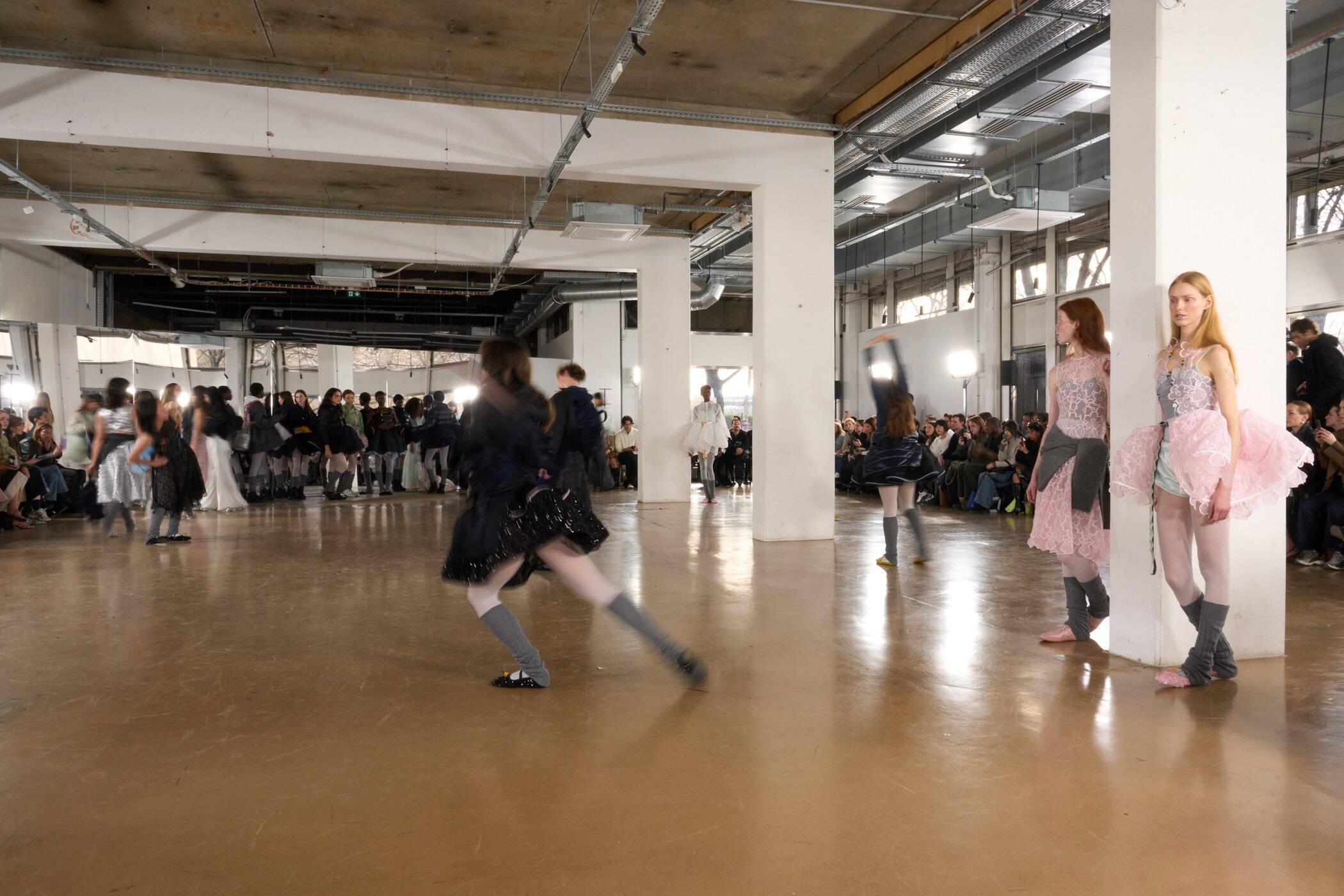 Cecilie Bahnsen Fall 2026 Fashion Show Atmosphere