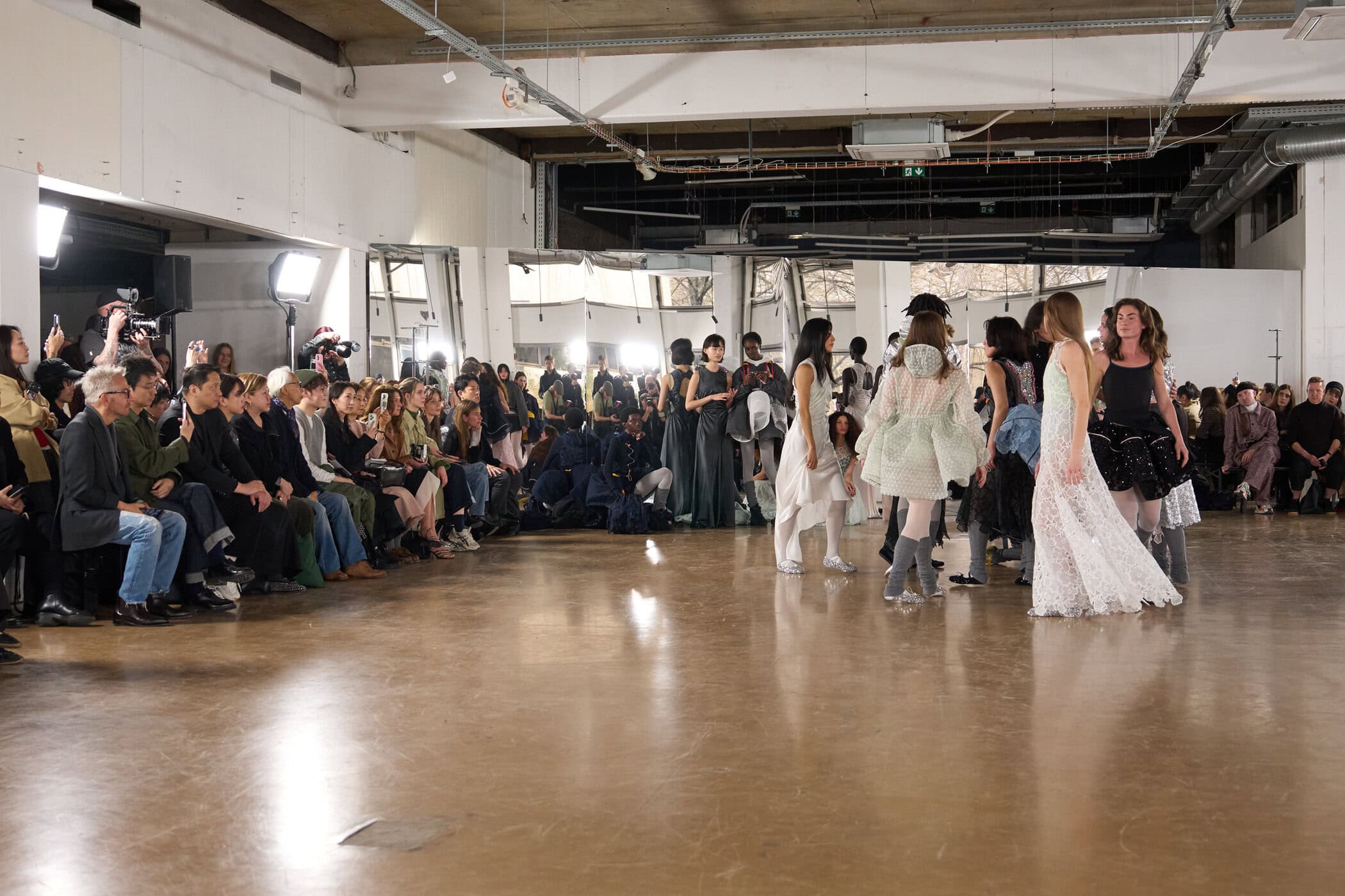 Cecilie Bahnsen Fall 2026 Fashion Show Atmosphere