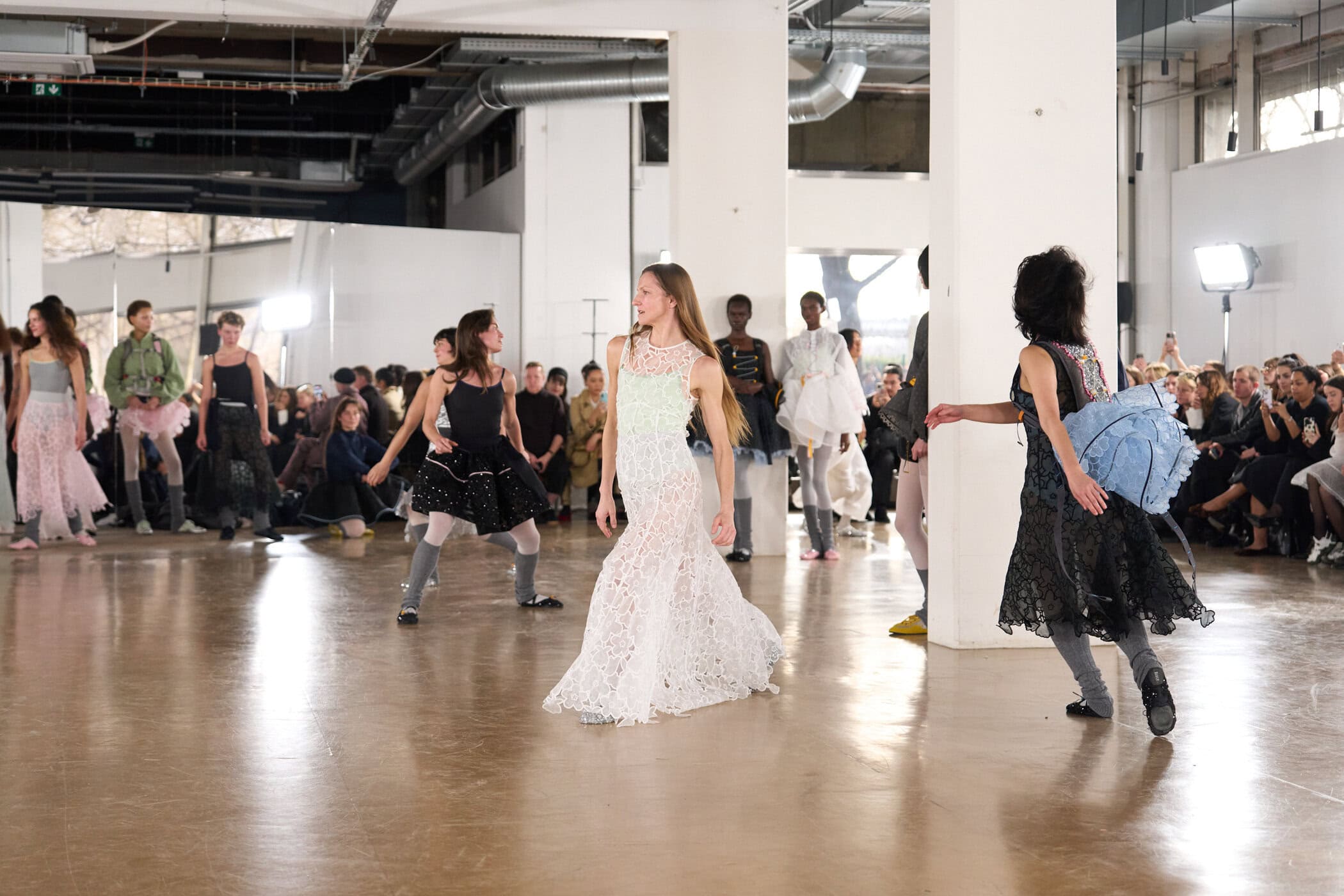 Cecilie Bahnsen Fall 2026 Fashion Show Atmosphere