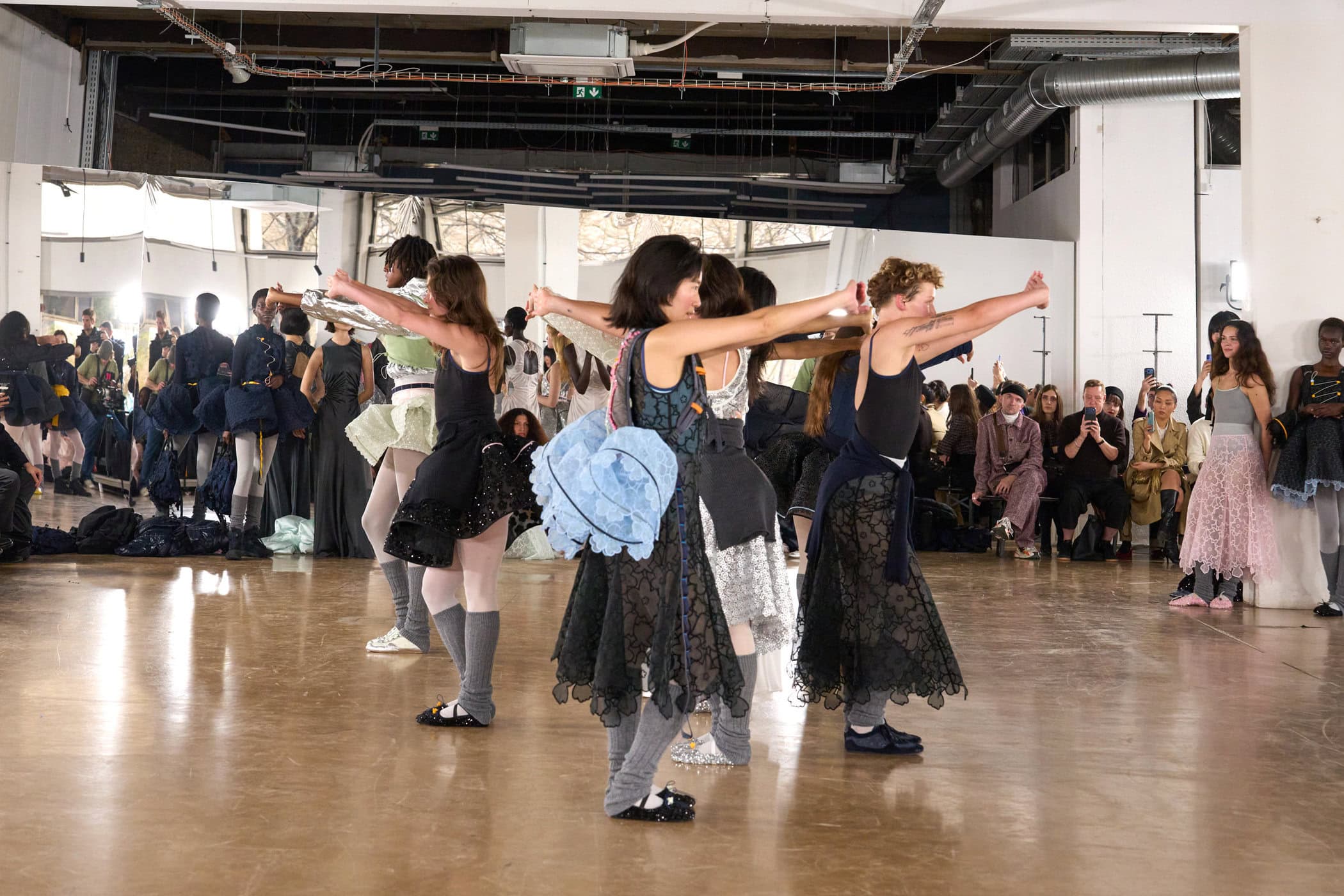 Cecilie Bahnsen Fall 2026 Fashion Show Atmosphere
