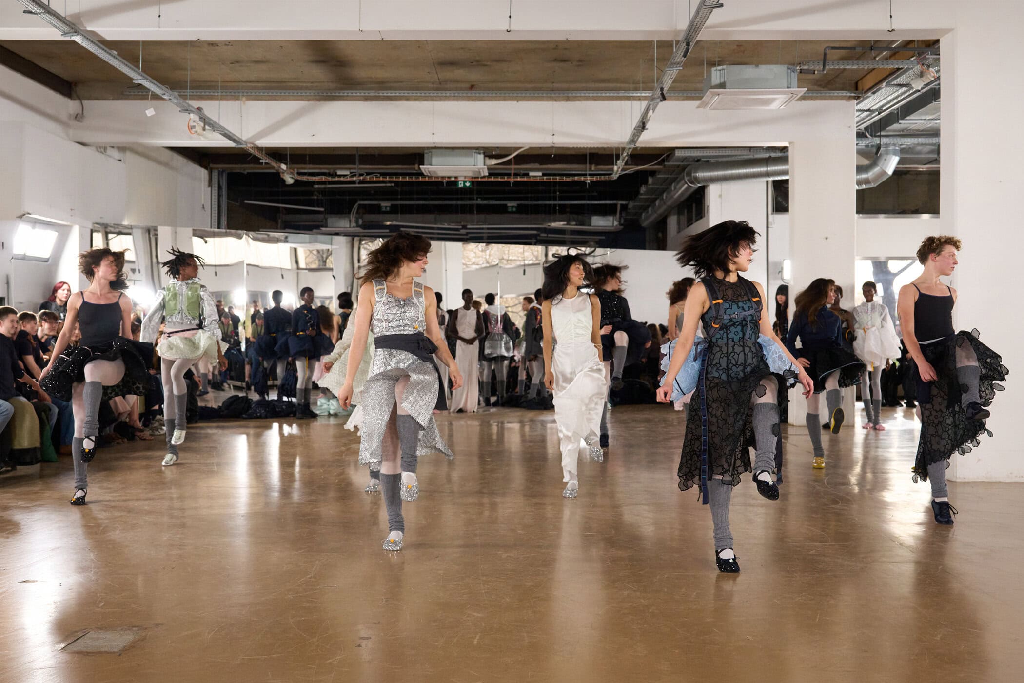 Cecilie Bahnsen Fall 2026 Fashion Show Atmosphere