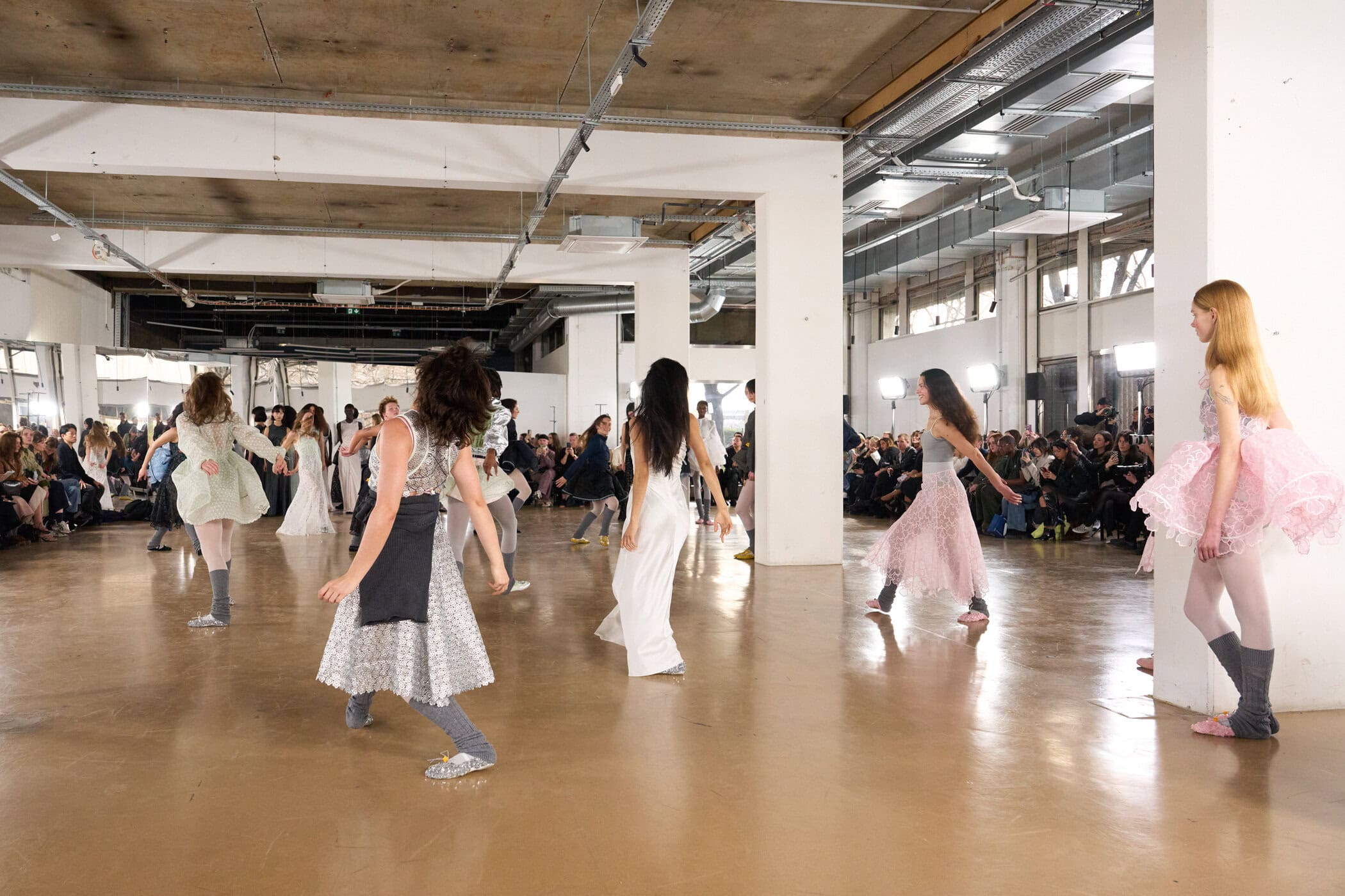 Cecilie Bahnsen Fall 2026 Fashion Show Atmosphere