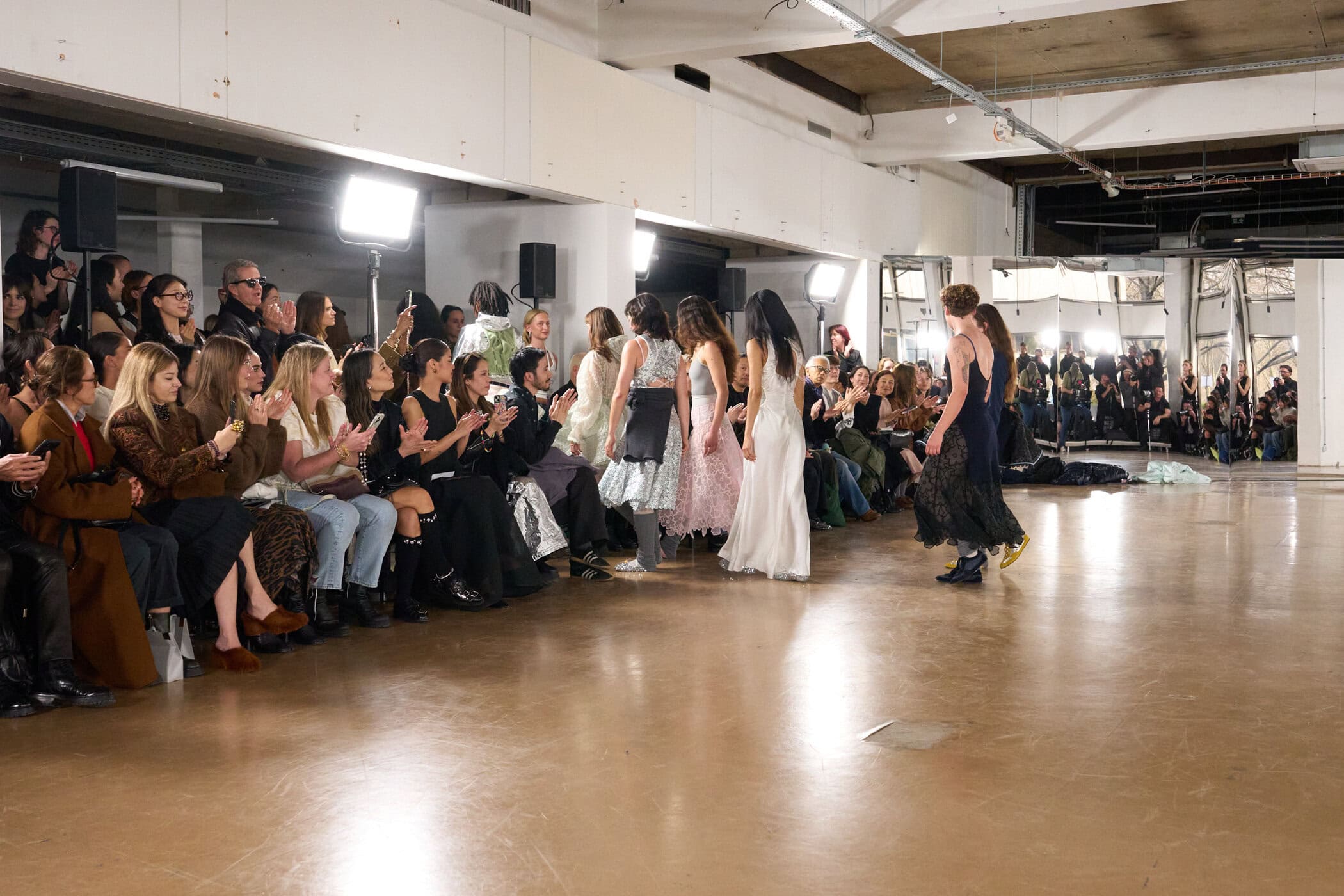 Cecilie Bahnsen Fall 2026 Fashion Show Atmosphere
