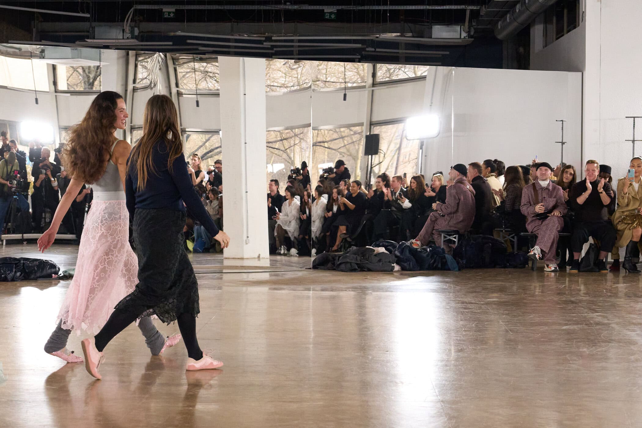 Cecilie Bahnsen Fall 2026 Fashion Show Atmosphere