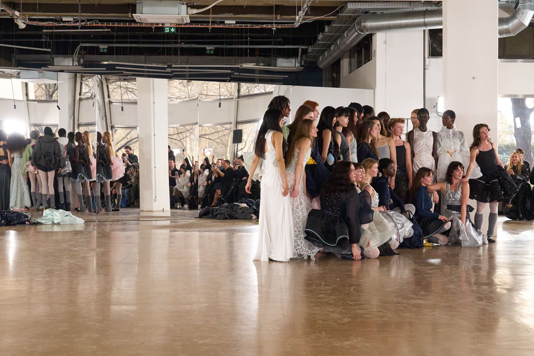 Cecilie Bahnsen Fall 2026 Fashion Show Atmosphere