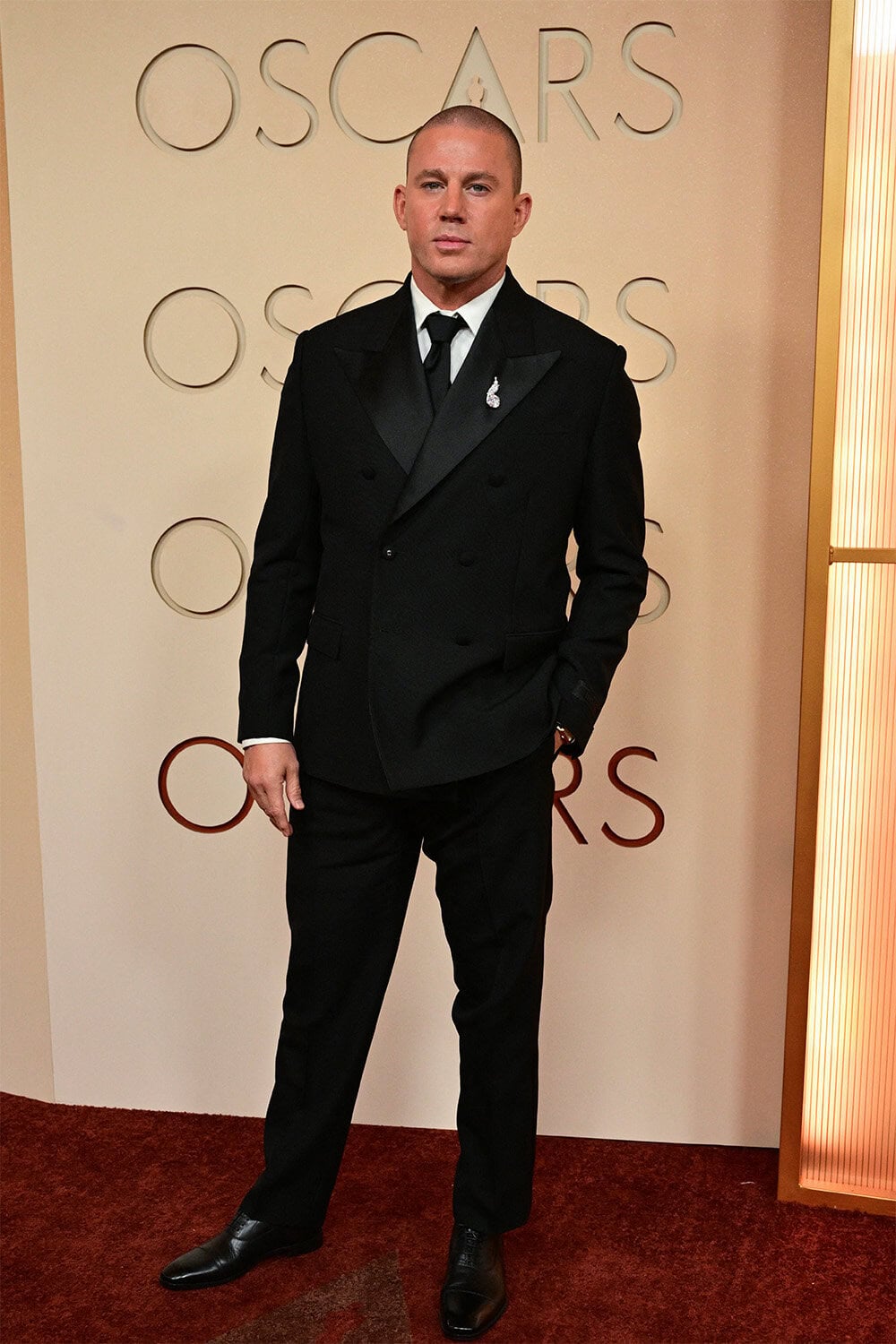 Channing Tatum wears Versace for the 98th Academy Awards