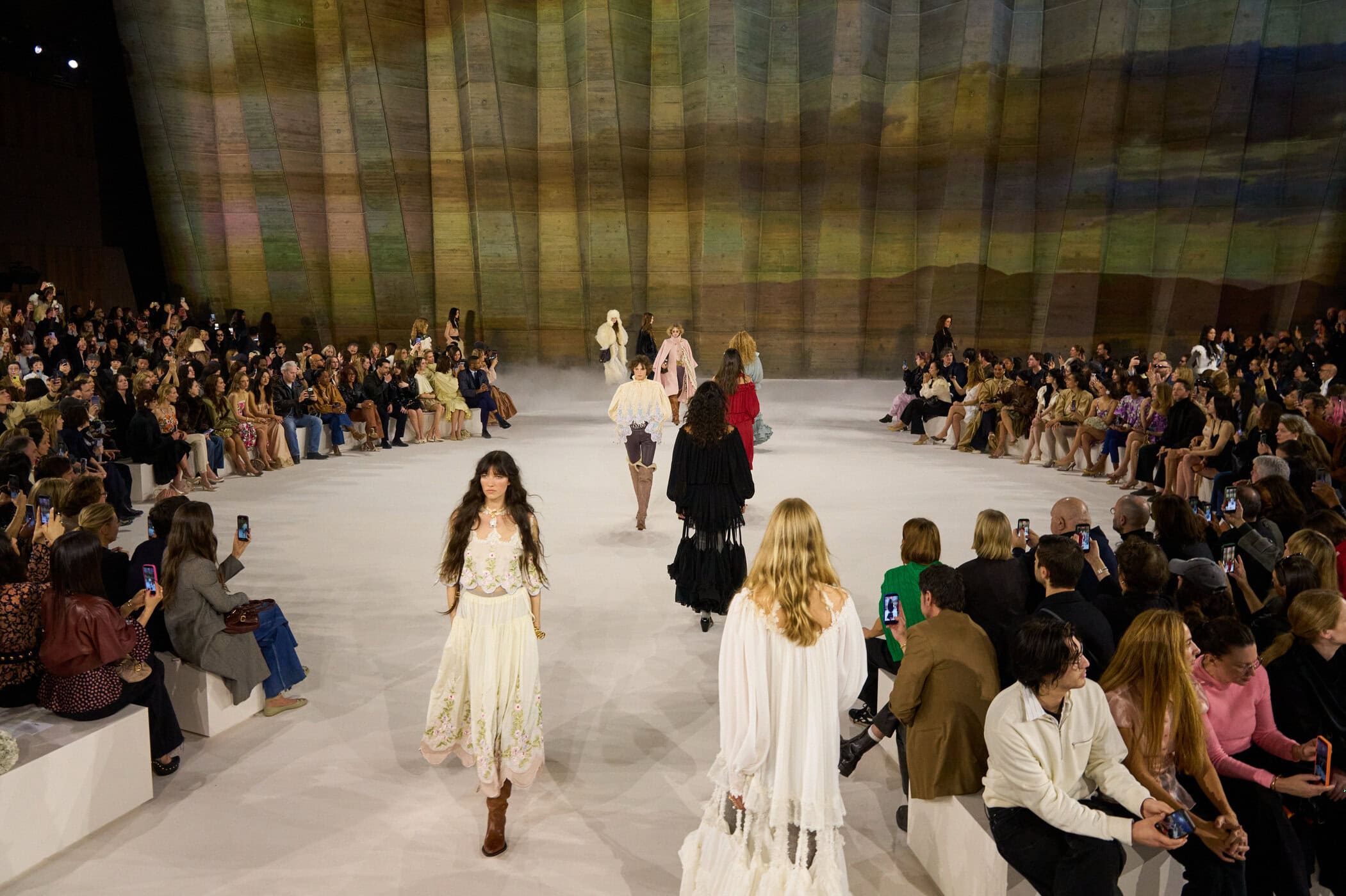 Chloe Fall 2026 Fashion Show Atmosphere