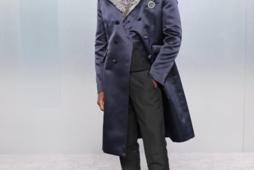 Damson Idris wears Prada at The 2026 Vanity Fair Oscar Party