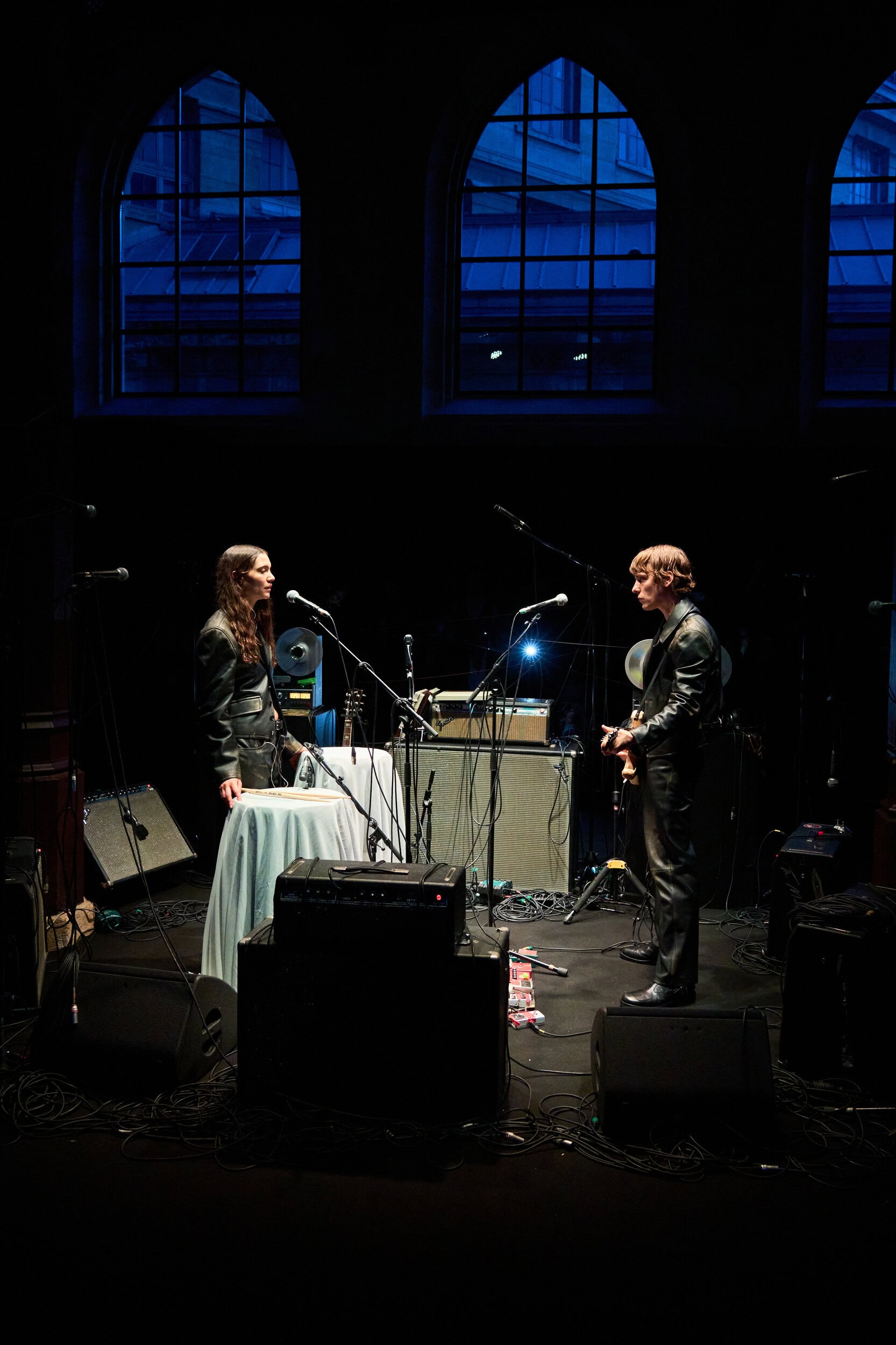 Ann Demeulemeester Fall 2026 Fashion Show Atmosphere
