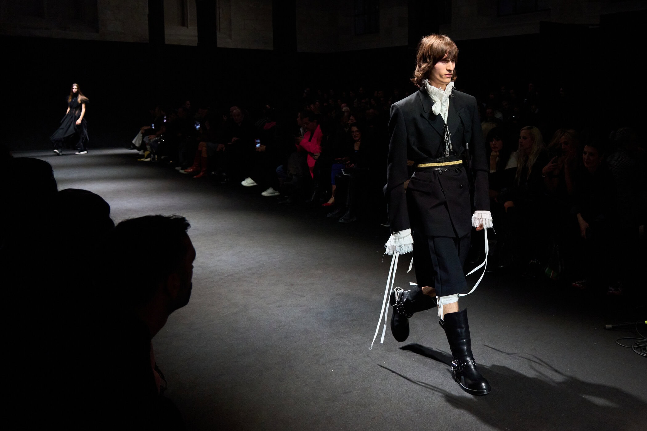 Ann Demeulemeester Fall 2026 Fashion Show Atmosphere