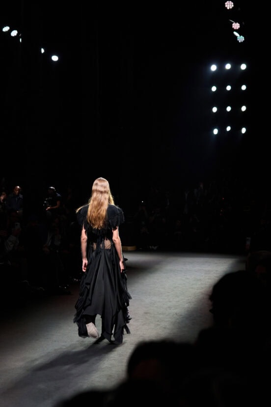Ann Demeulemeester Fall 2026 Fashion Show Atmosphere