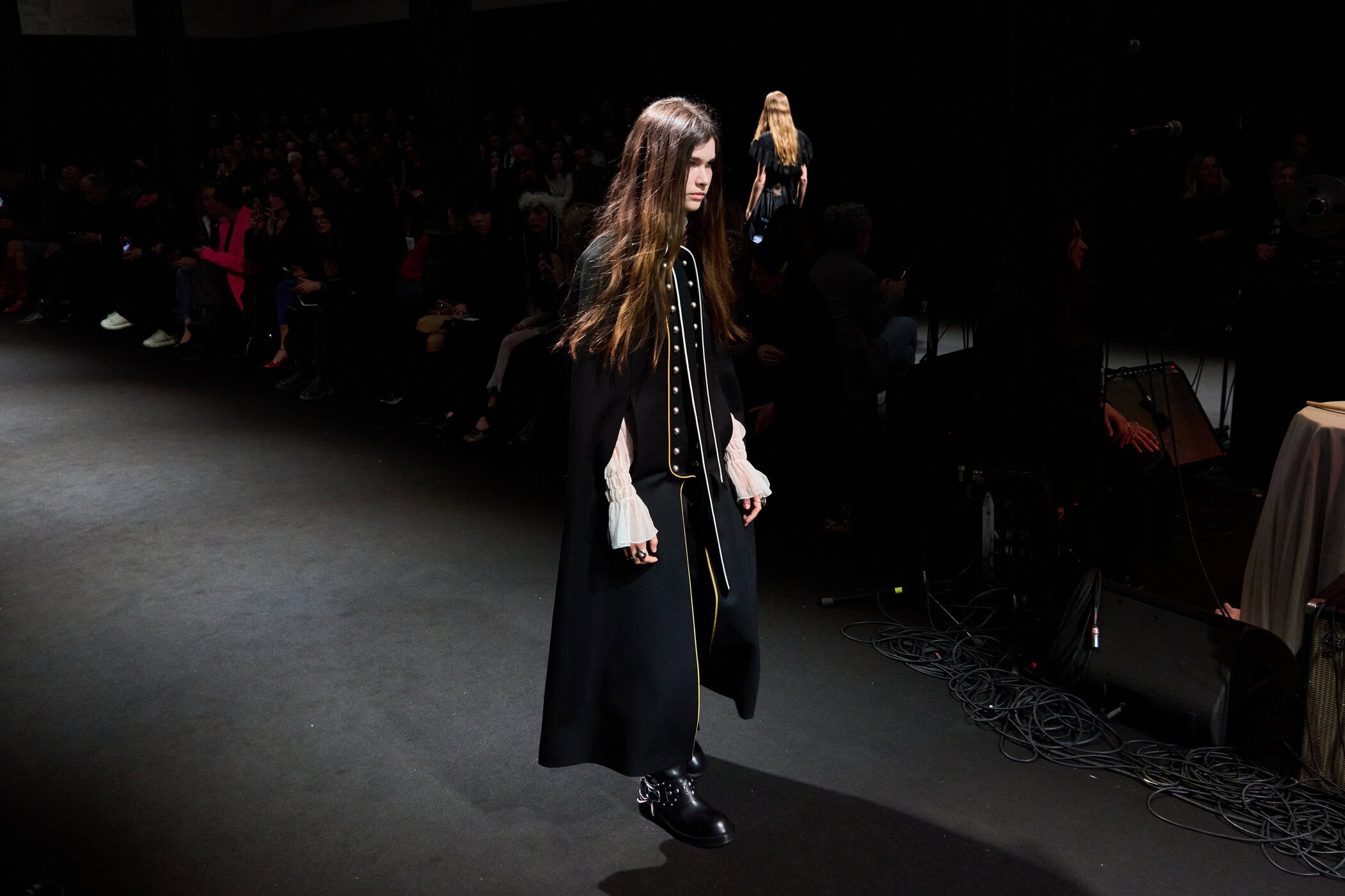 Ann Demeulemeester Fall 2026 Fashion Show Atmosphere