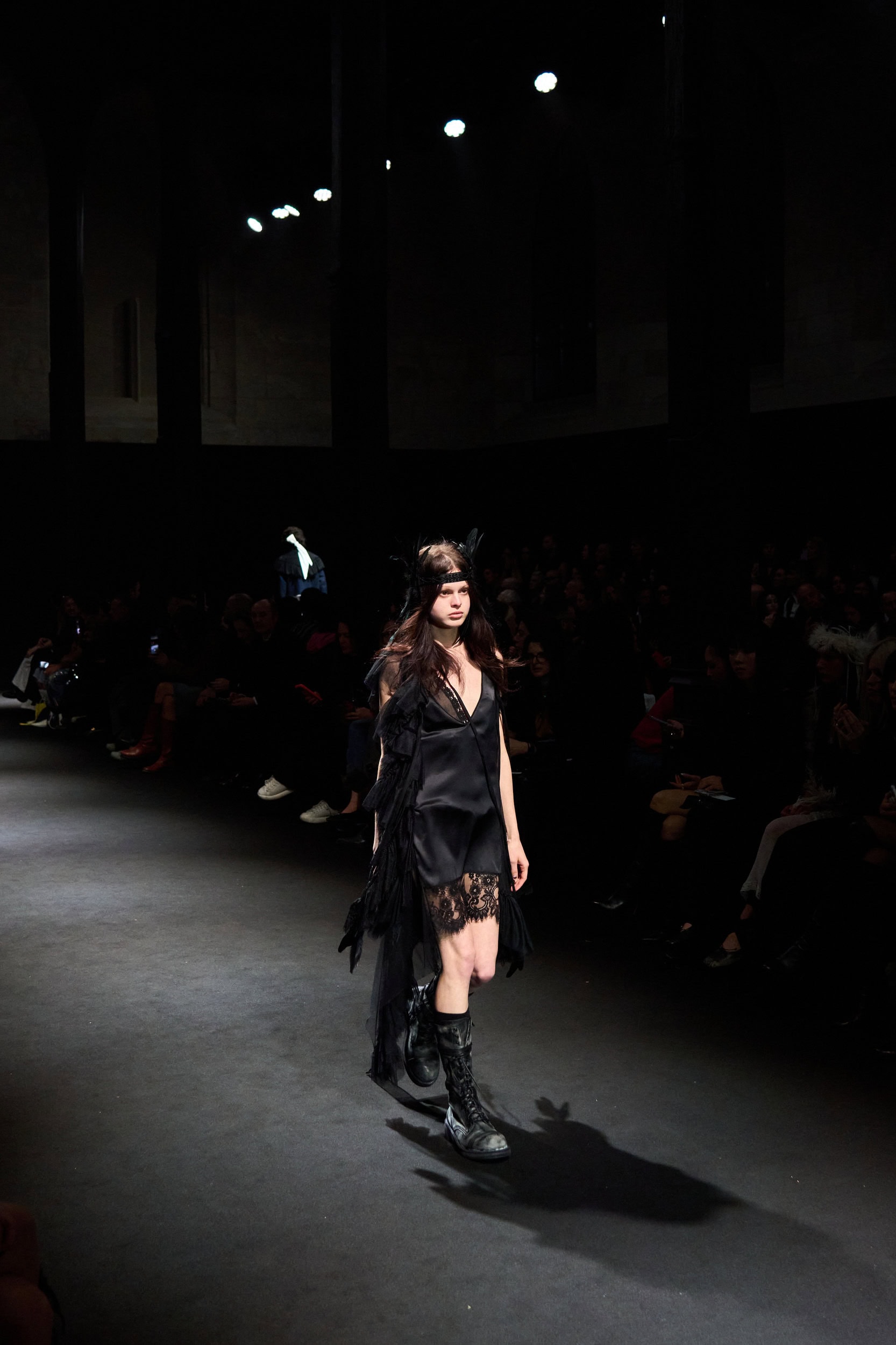 Ann Demeulemeester Fall 2026 Fashion Show Atmosphere
