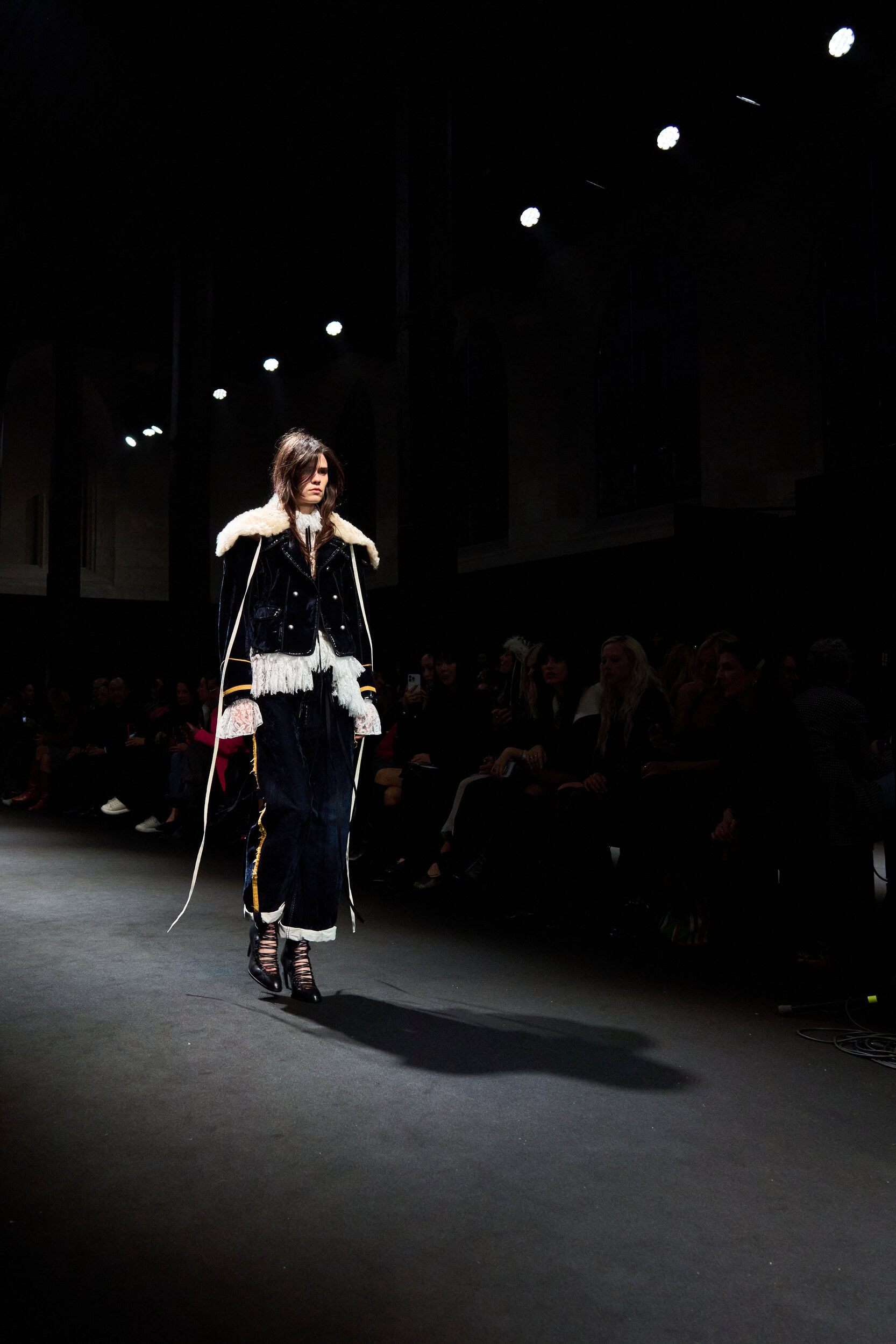 Ann Demeulemeester Fall 2026 Fashion Show Atmosphere