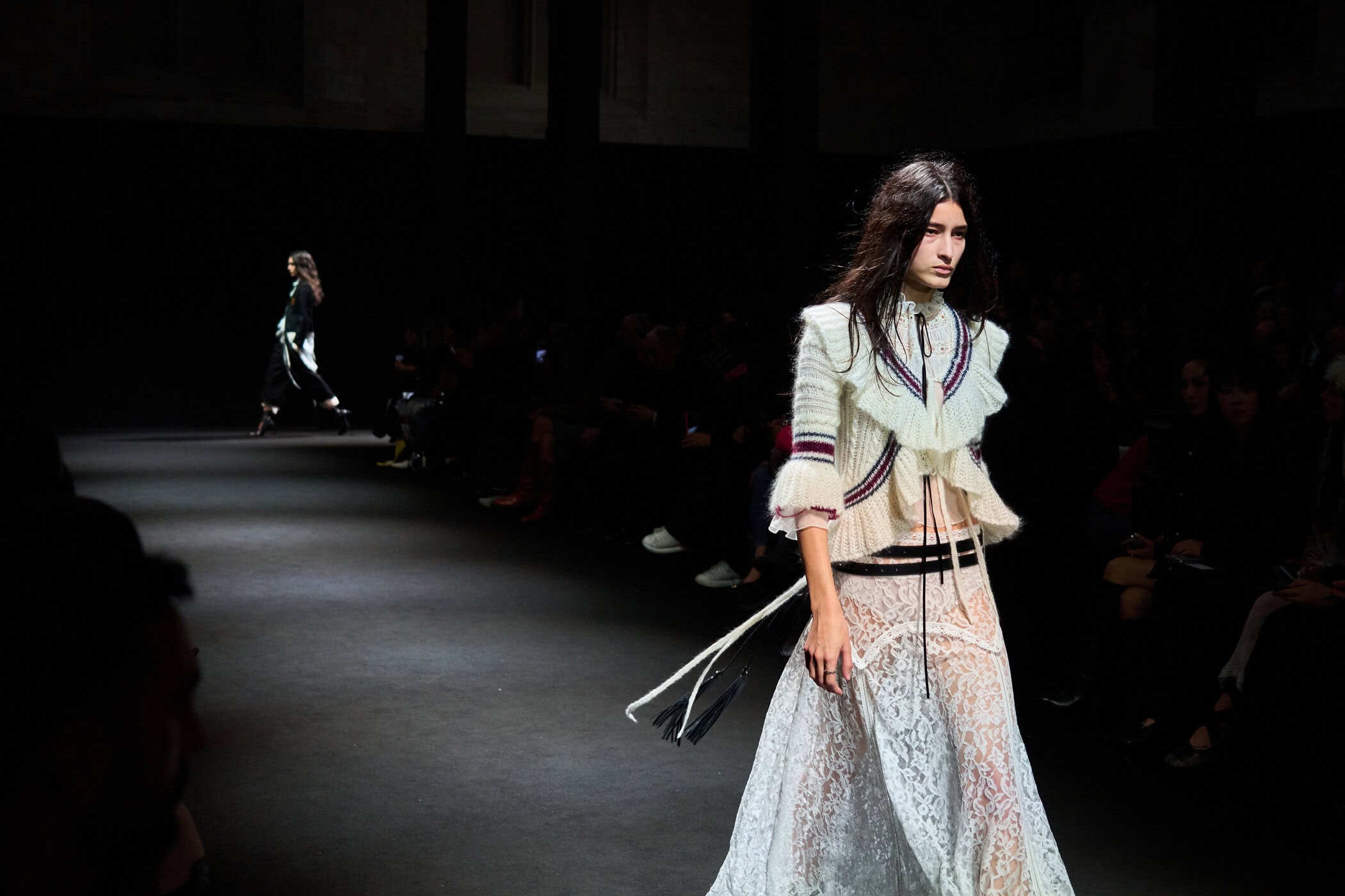 Ann Demeulemeester Fall 2026 Fashion Show Atmosphere