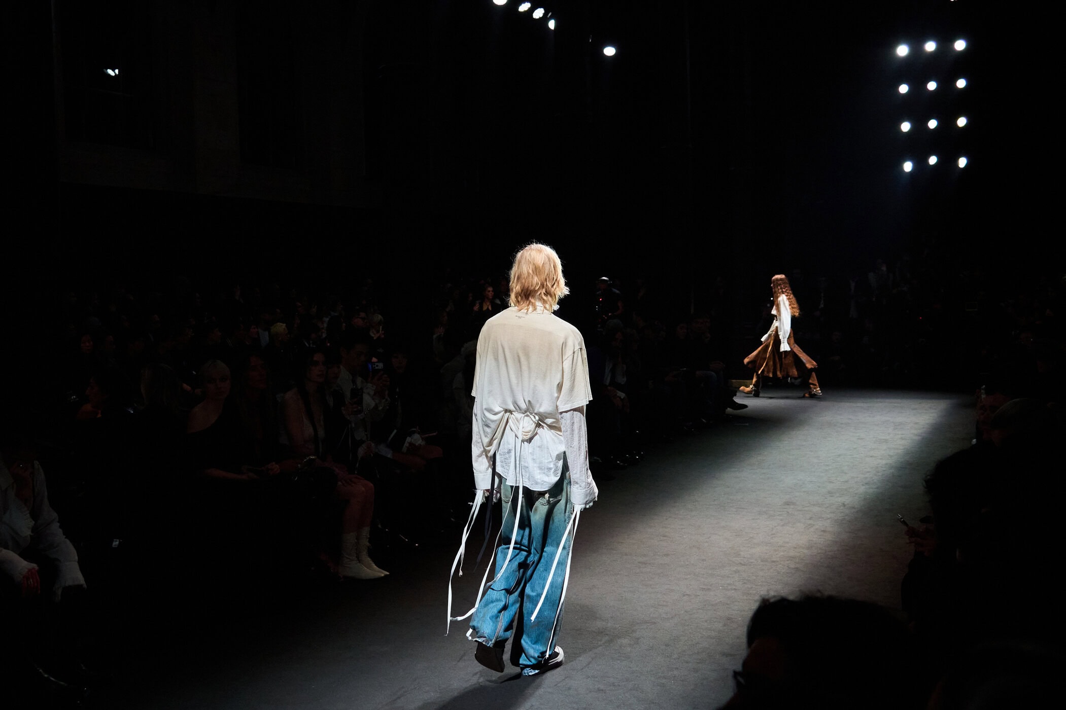 Ann Demeulemeester Fall 2026 Fashion Show Atmosphere