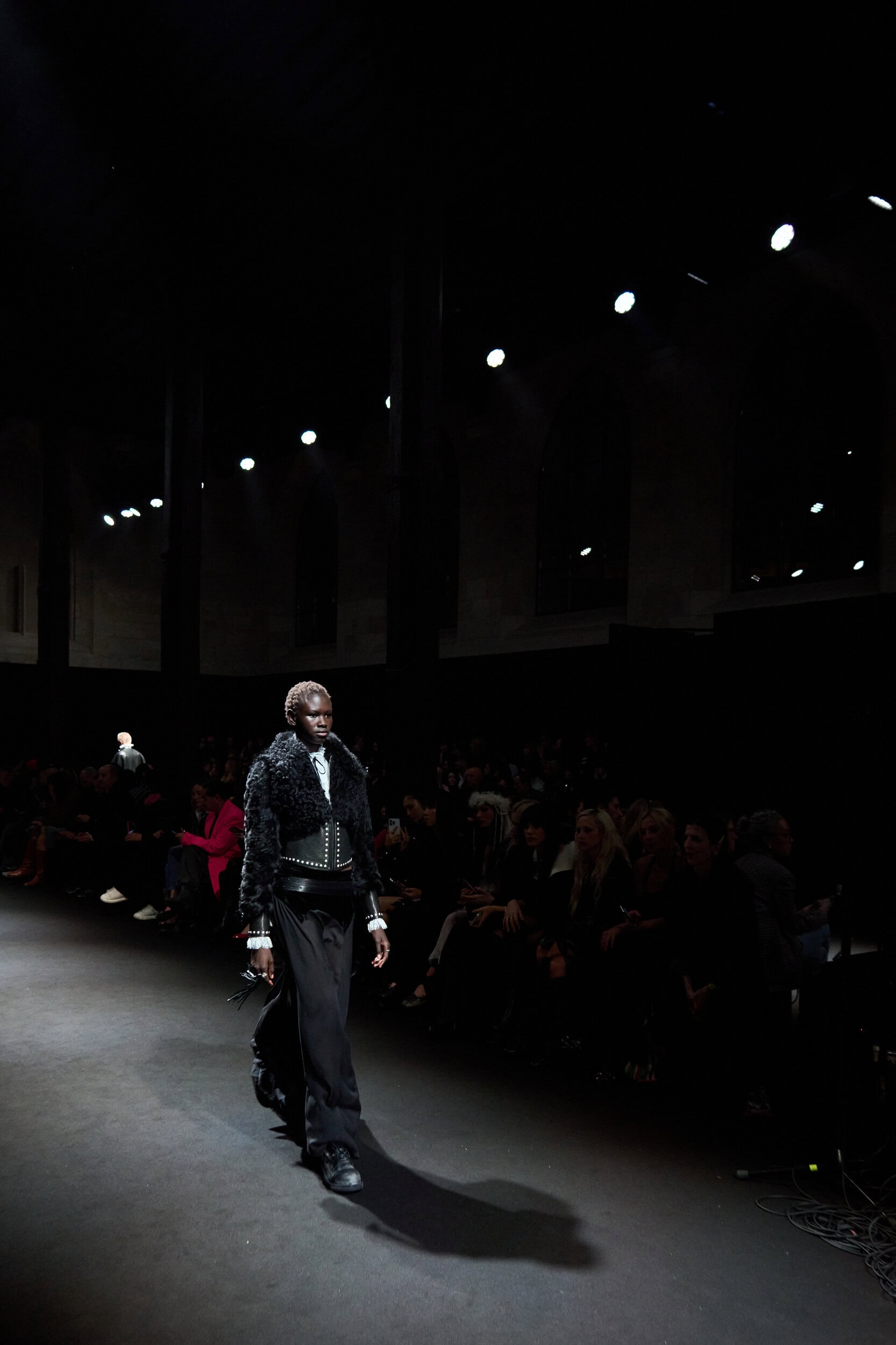 Ann Demeulemeester Fall 2026 Fashion Show Atmosphere