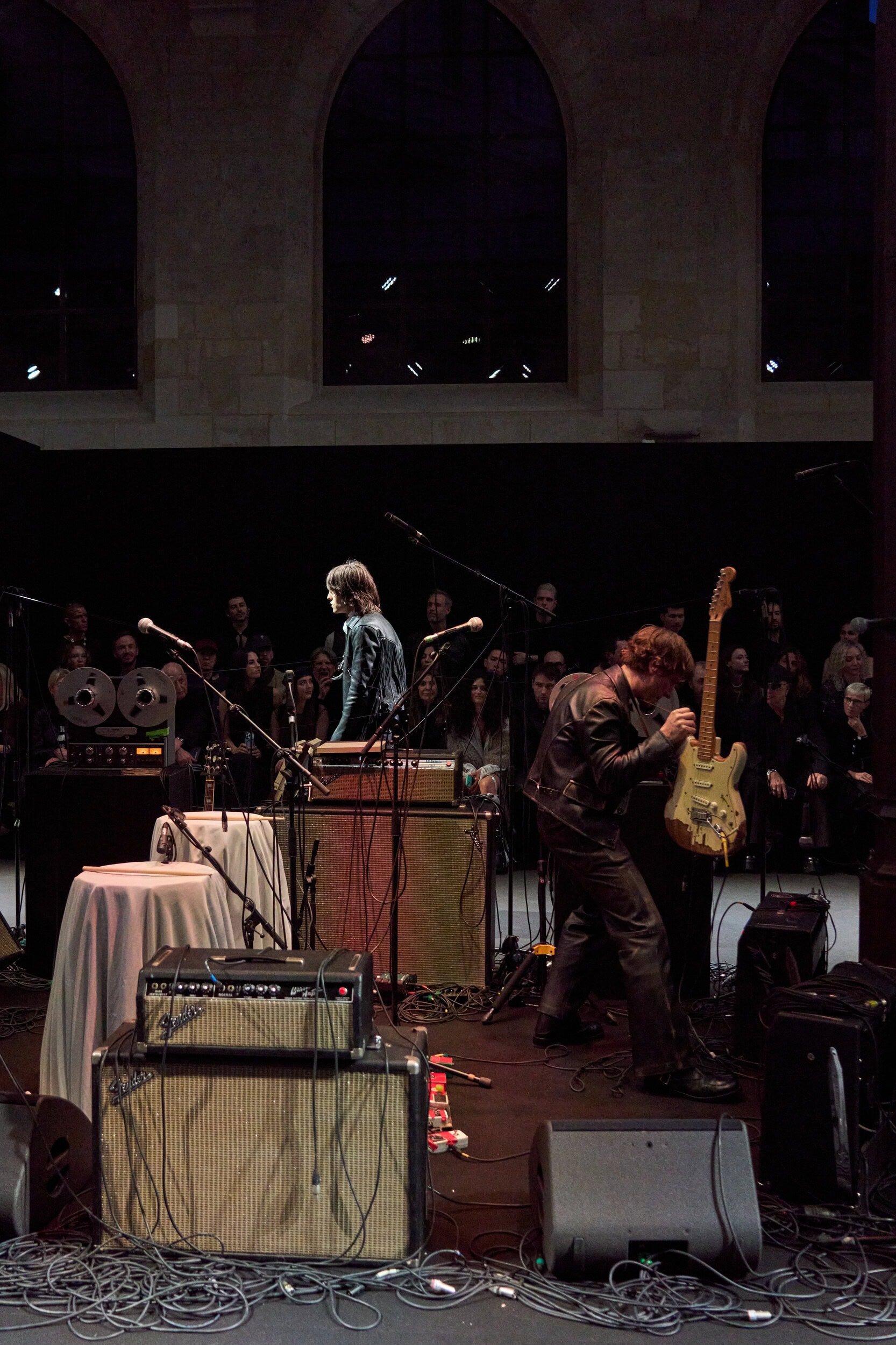 Ann Demeulemeester Fall 2026 Fashion Show Atmosphere