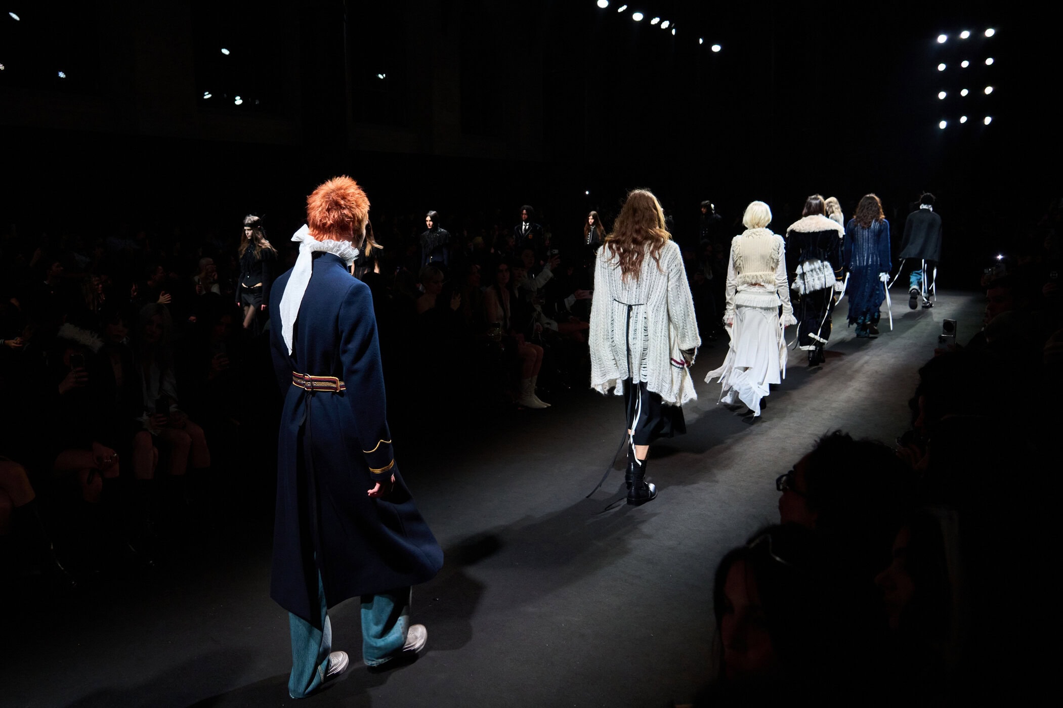 Ann Demeulemeester Fall 2026 Fashion Show Atmosphere