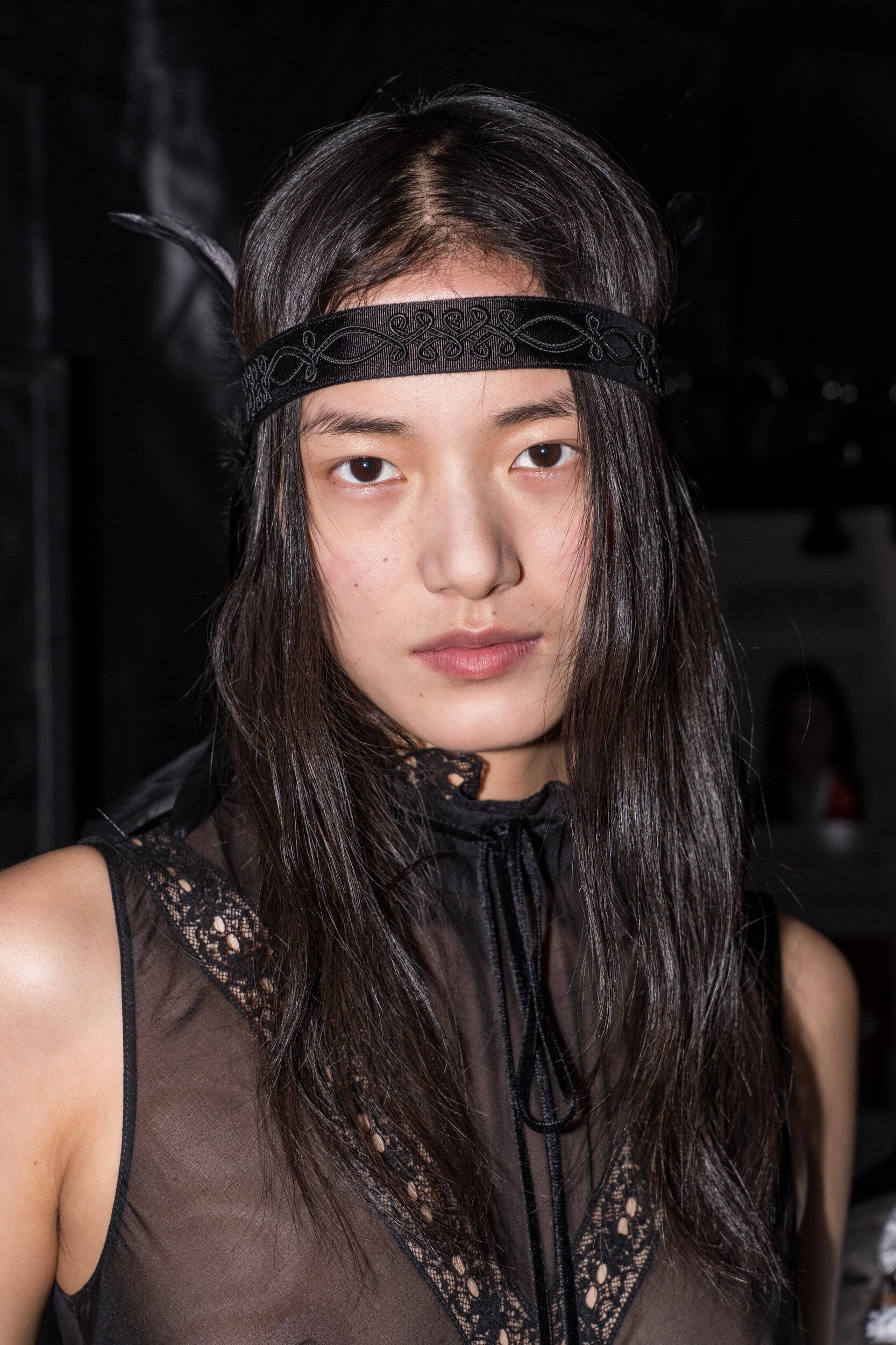 Ann Demeulemeester Fall 2026 Fashion Show Backstage