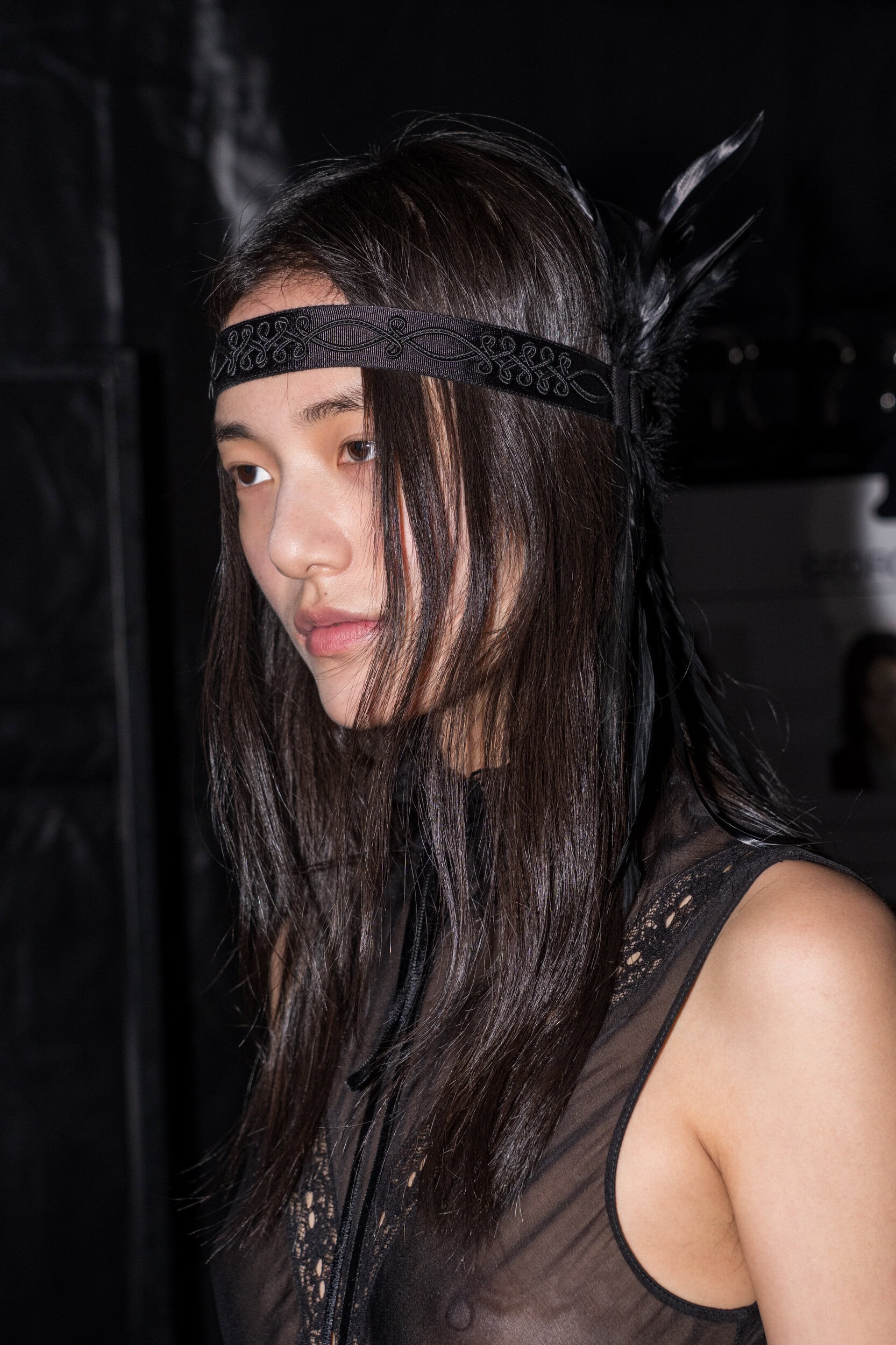 Ann Demeulemeester Fall 2026 Fashion Show Backstage