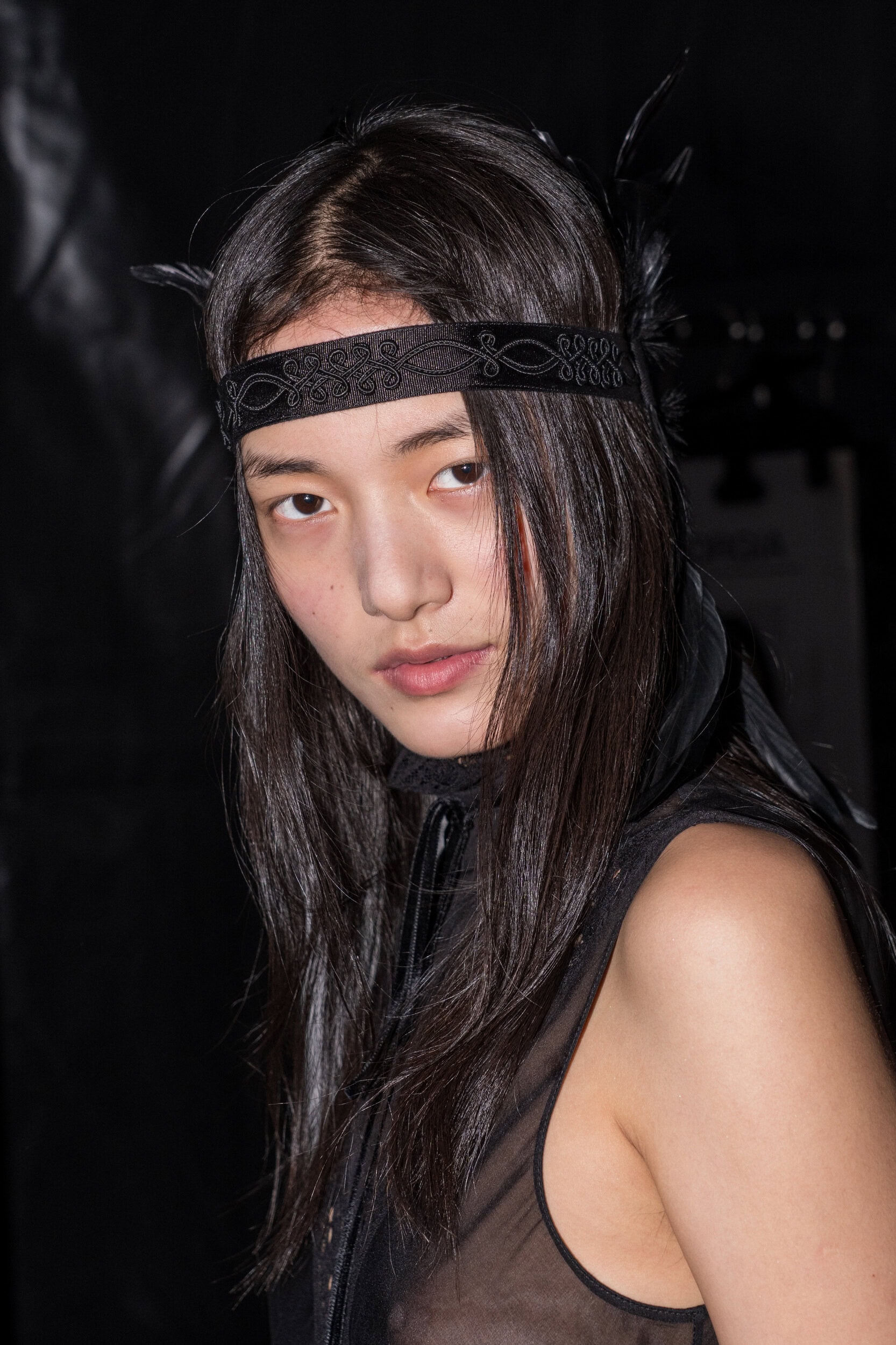 Ann Demeulemeester Fall 2026 Fashion Show Backstage