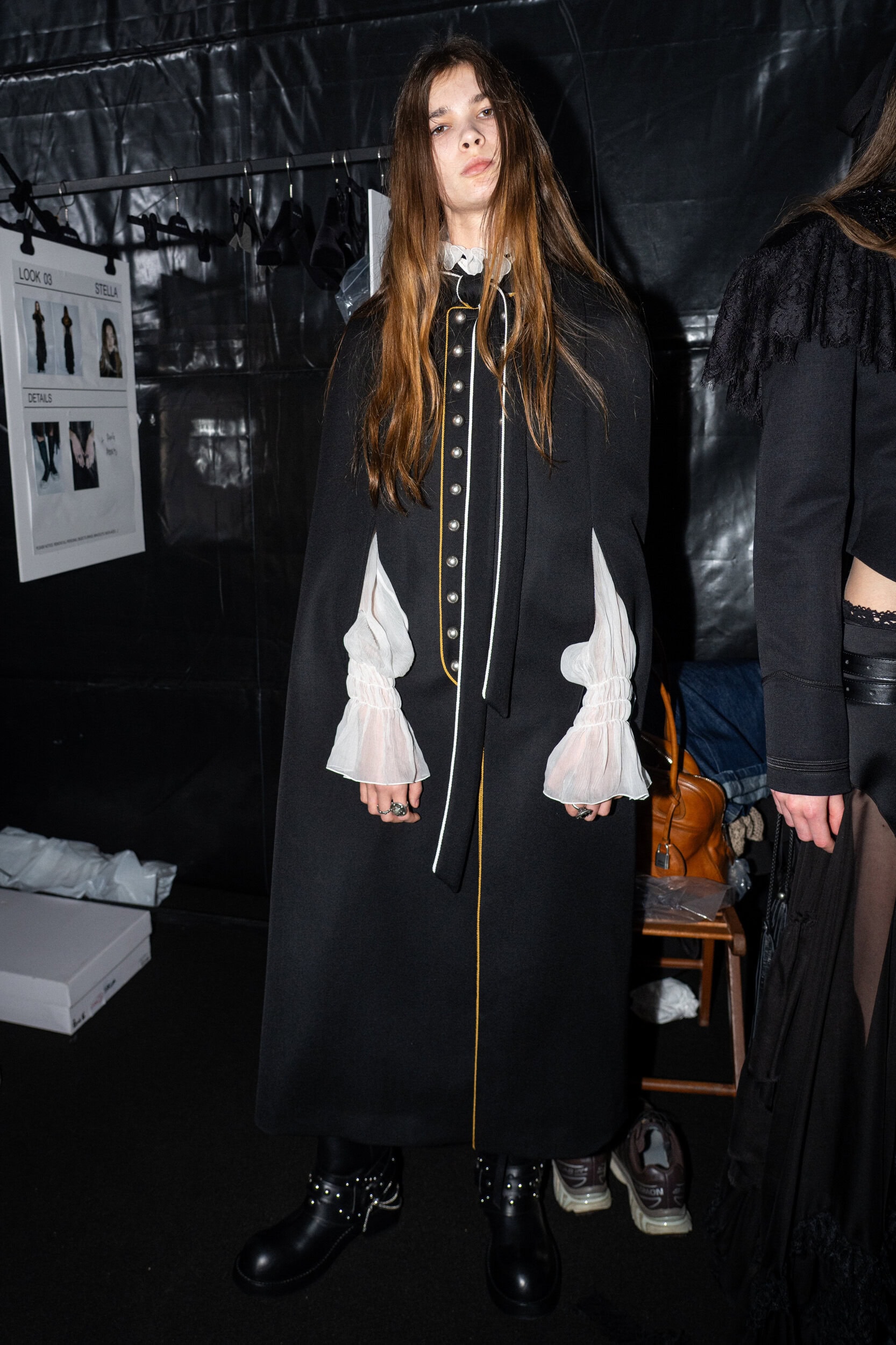 Ann Demeulemeester Fall 2026 Fashion Show Backstage