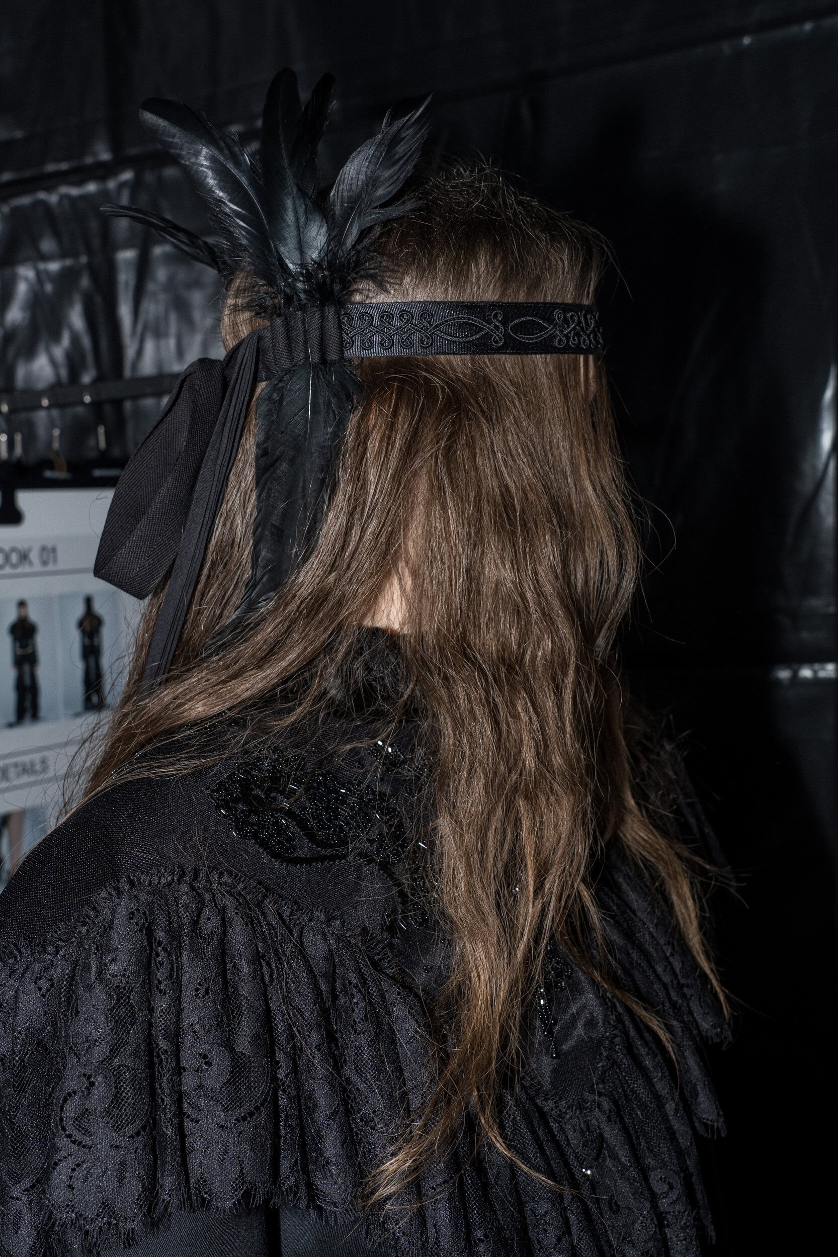 Ann Demeulemeester Fall 2026 Fashion Show Backstage