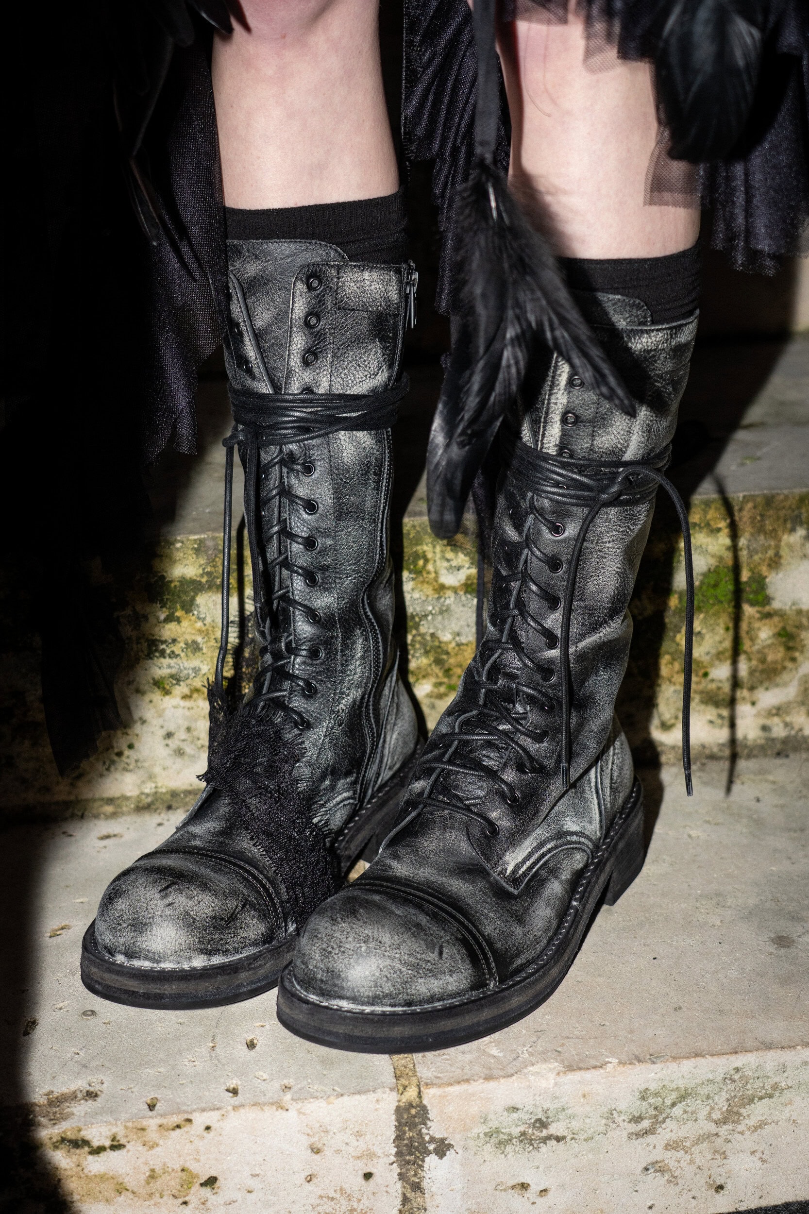 Ann Demeulemeester Fall 2026 Fashion Show Backstage