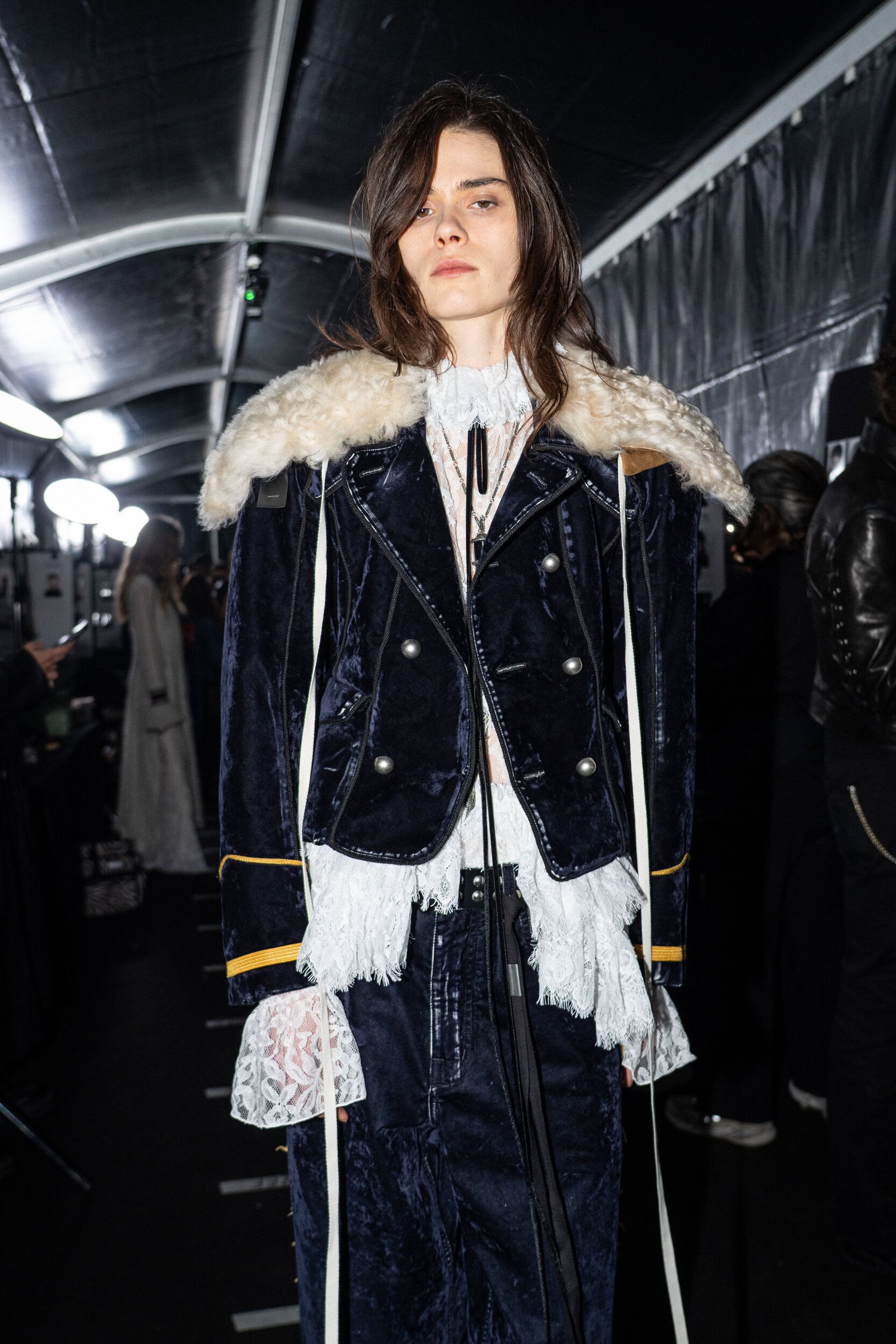 Ann Demeulemeester Fall 2026 Fashion Show Backstage