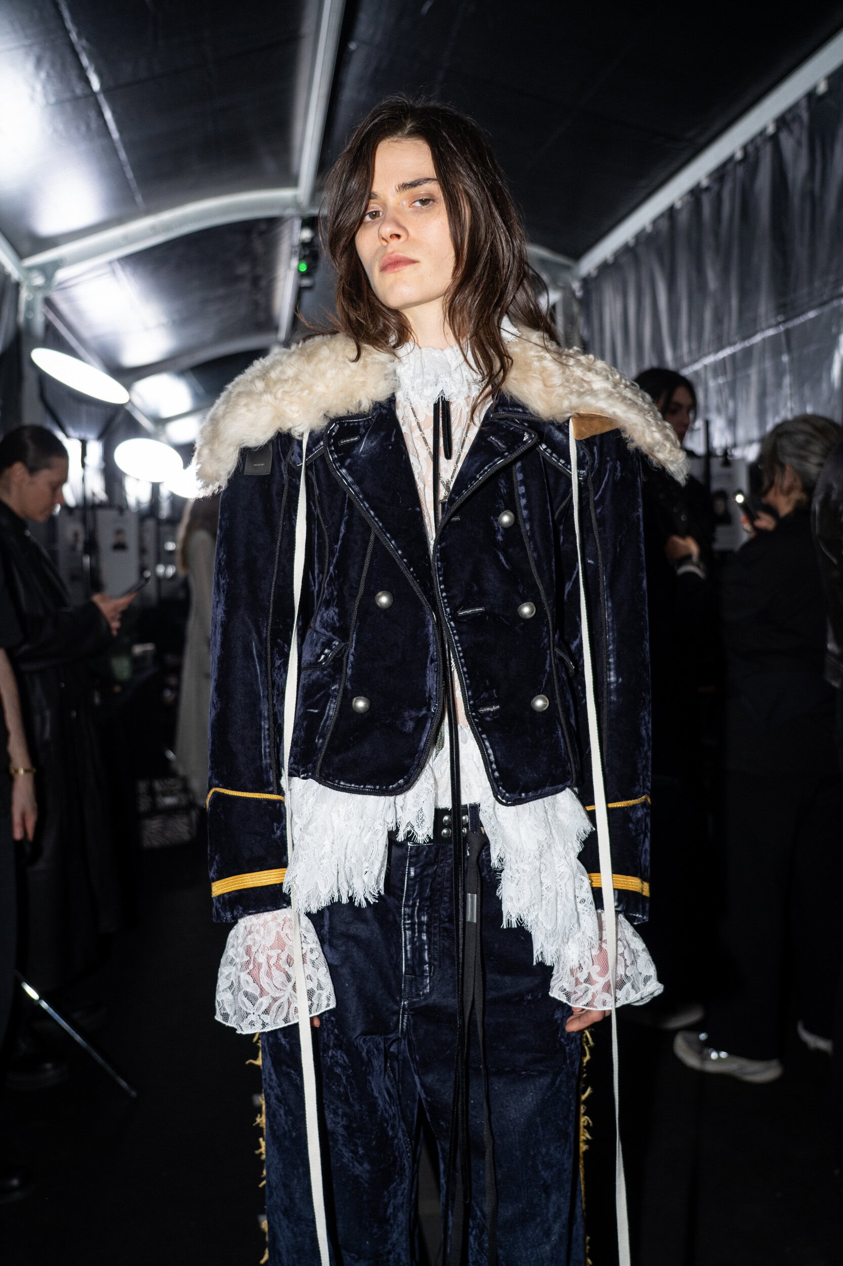 Ann Demeulemeester Fall 2026 Fashion Show Backstage